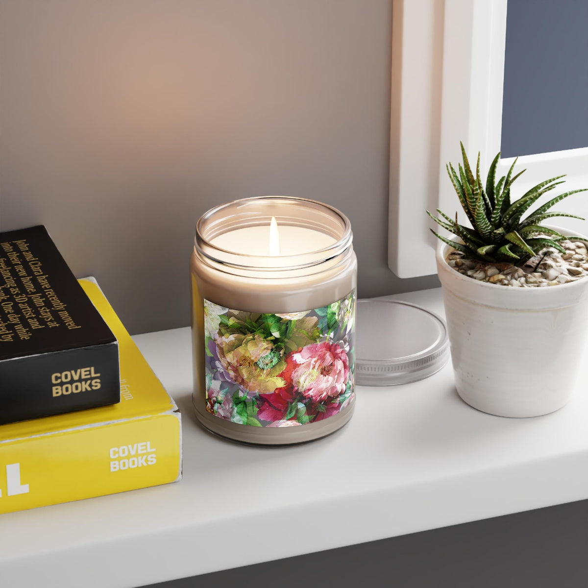 Spring Vibes Floral Scented Candle | Aromatherapy, Home Decor, Gift for Her, Relaxation, Birthday, Mother's Day