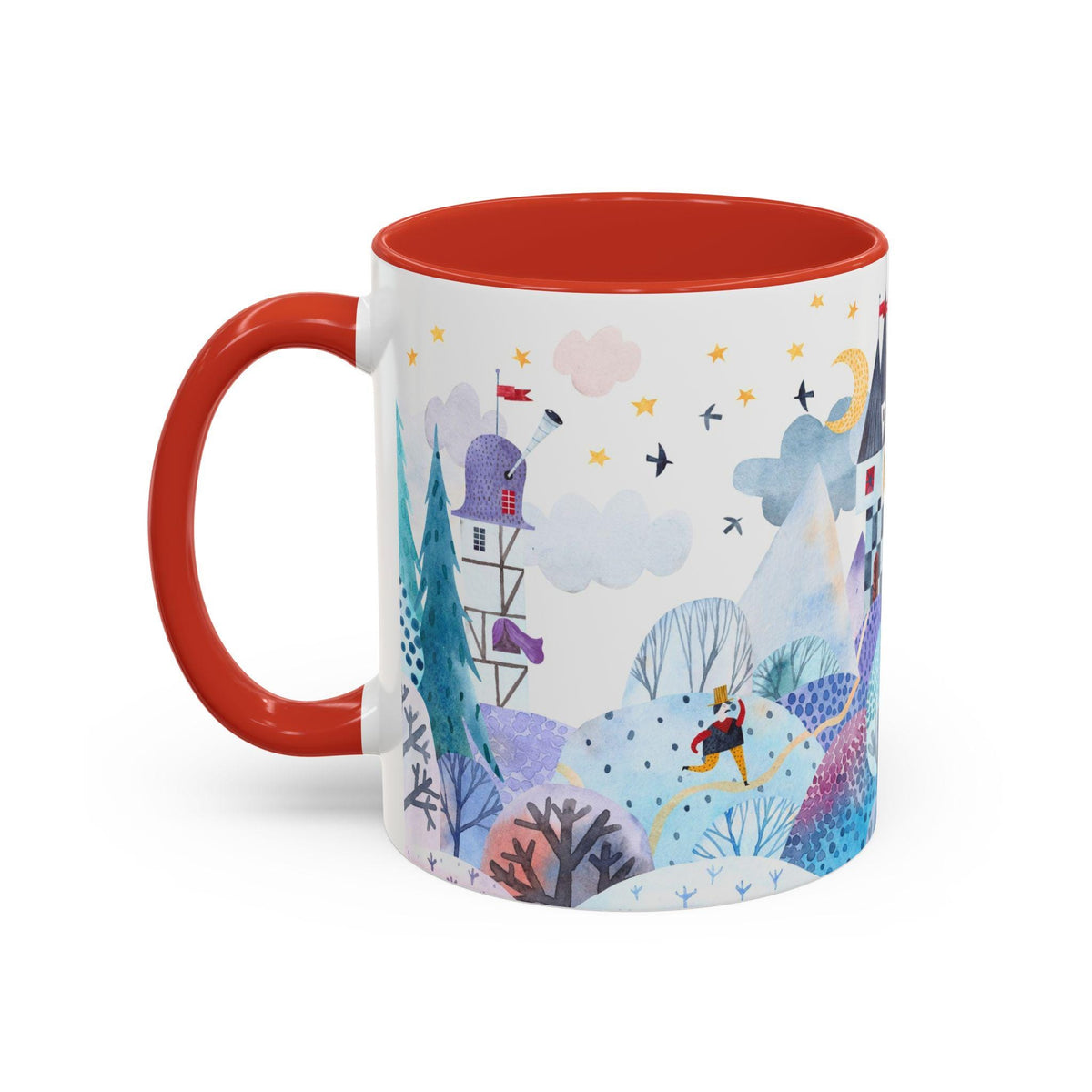 Whimsical Forest Accent Coffee Mug - Enchanting Drinkware for Cozy Moments, Gift for Nature Lovers, Home Decor, Tea and Coffee [...]