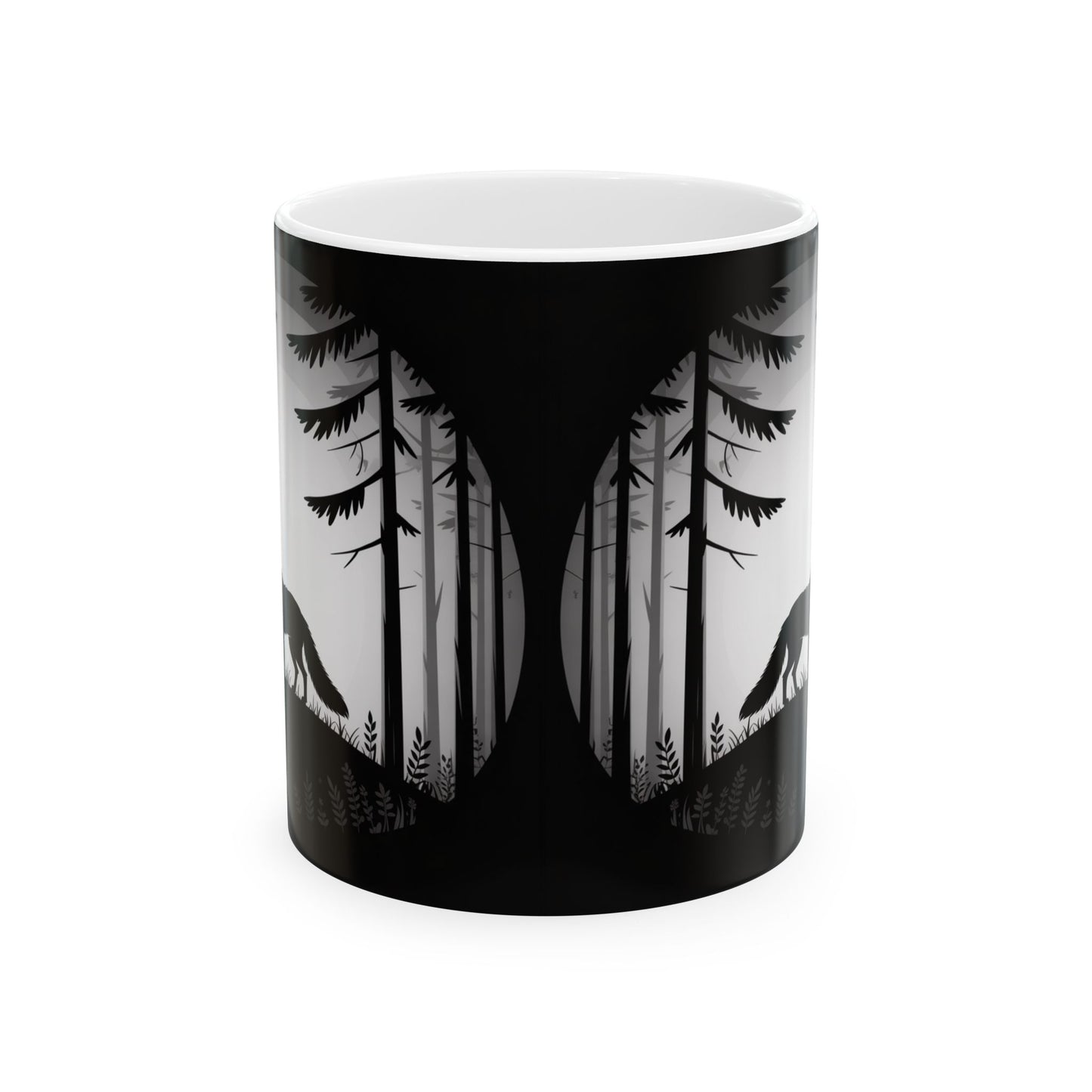 Stylish Ceramic Fox Mug for Nature Lovers | Perfect Gift for Coffee and Tea Enthusiasts, Wilderness Decor, Unique Home Accessory