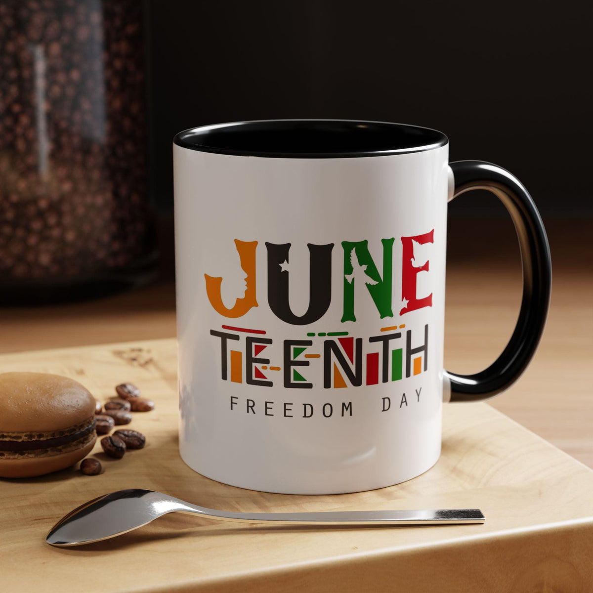 Juneteenth Coffee Mug, Colorful African American Celebration Cup, Black History Month Gift, Freedom Drinkware, Emancipation Day Present,