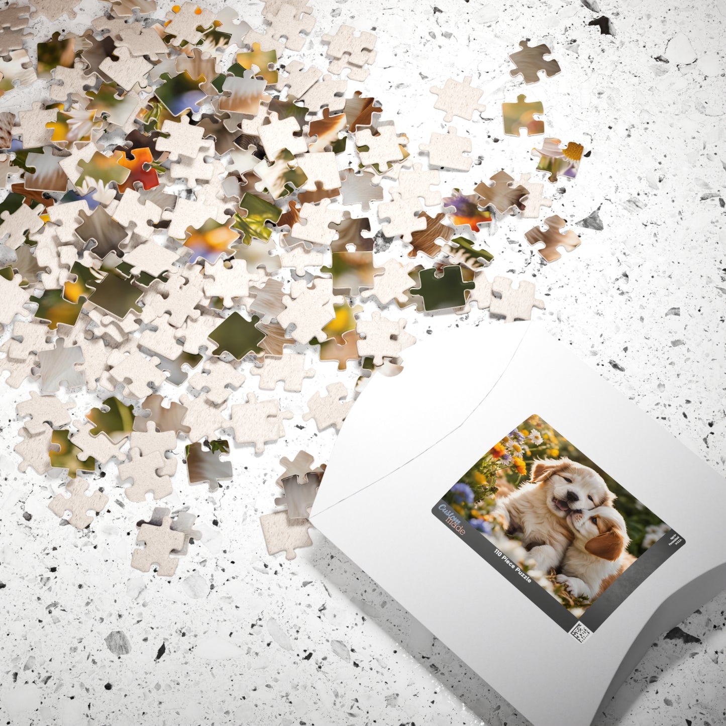 Puppy Snuggle Party: Playful Pups & Smiles Puzzle - Perfect Gift for Dog Lovers, Family Bonding, Cozy Nights, Birthday Presents, Holiday Fun