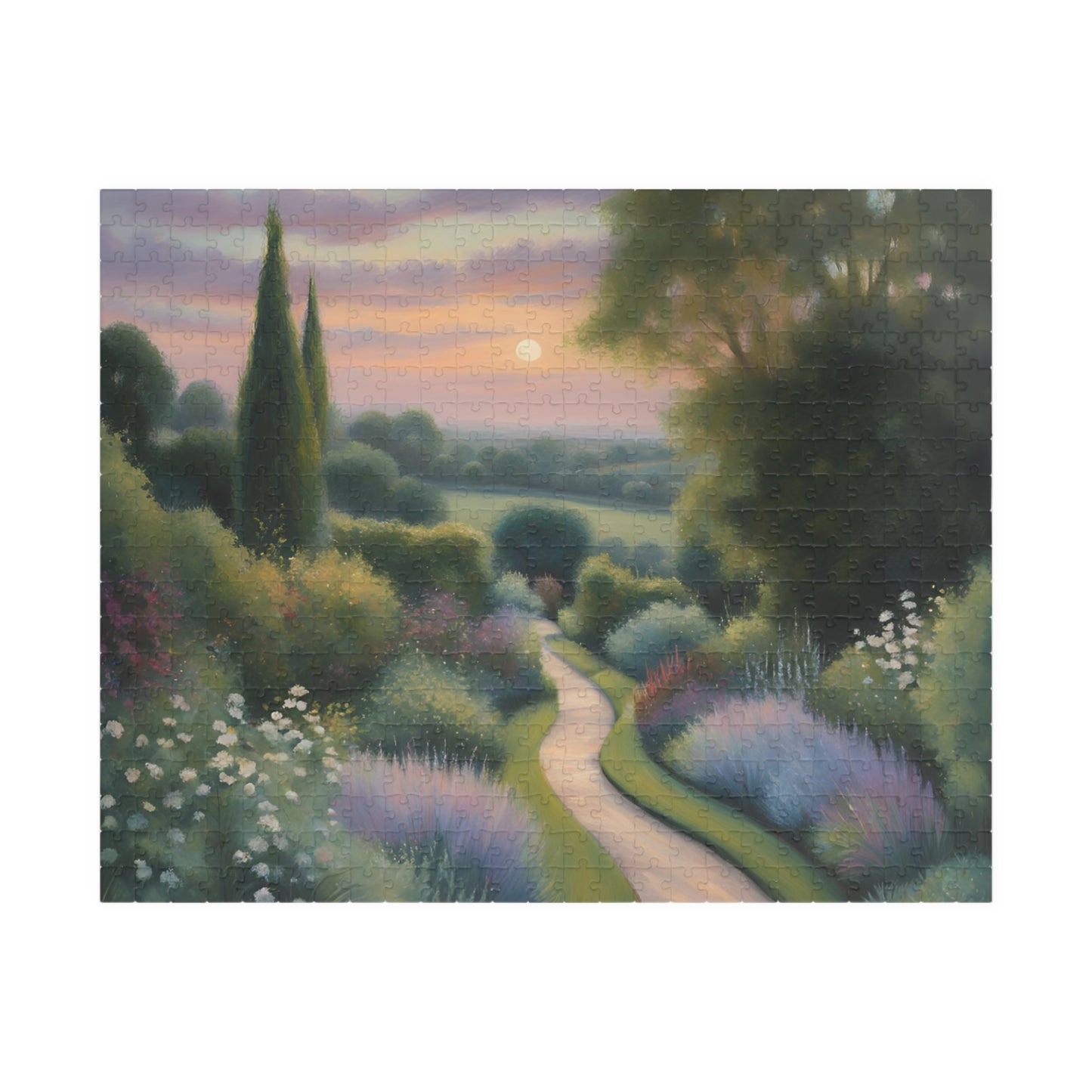 English Countryside Garden Jigsaw, 110 252 520 1014 Piece, Relaxing Hobby, Gift for Gardeners, Spring