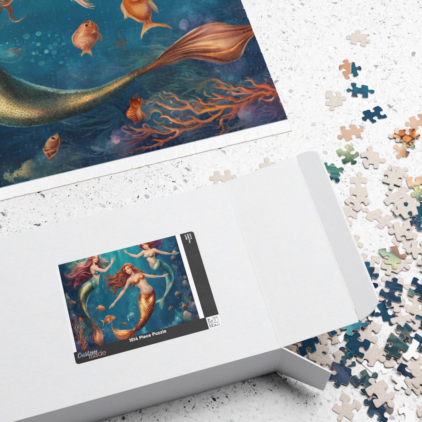 Elegant Mermaids of the Ocean - Enchanting Depths of the Ocean, Ideal Gift for Ocean Lovers