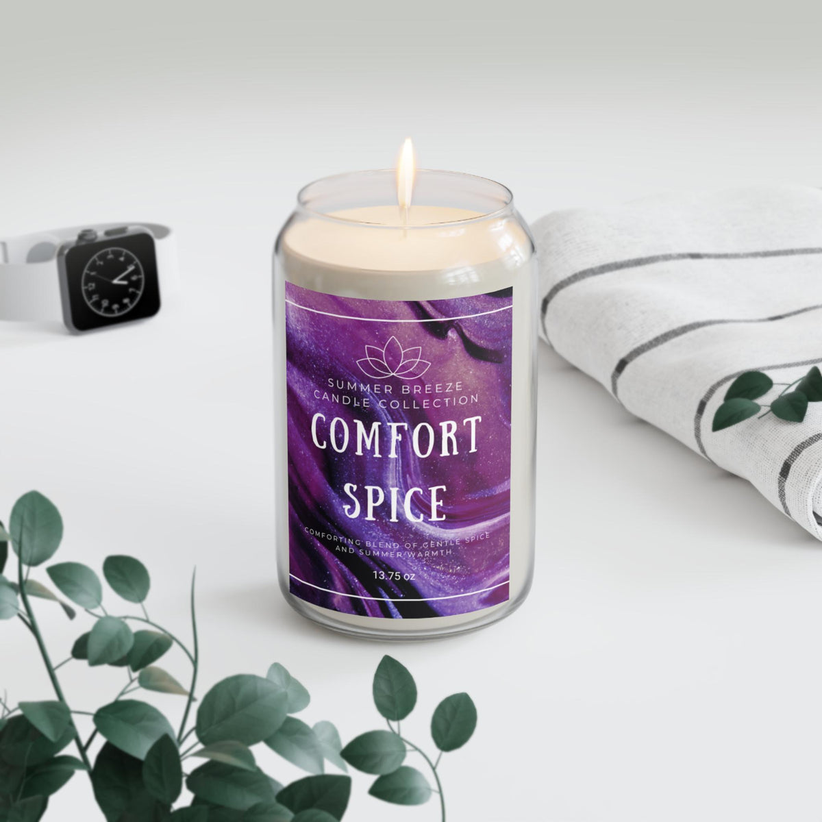 Summer Breeze Candle Collection | 13.75oz Soy Candles | Hand-Poured & Eco-Friendly, Perfect Candle Gifts