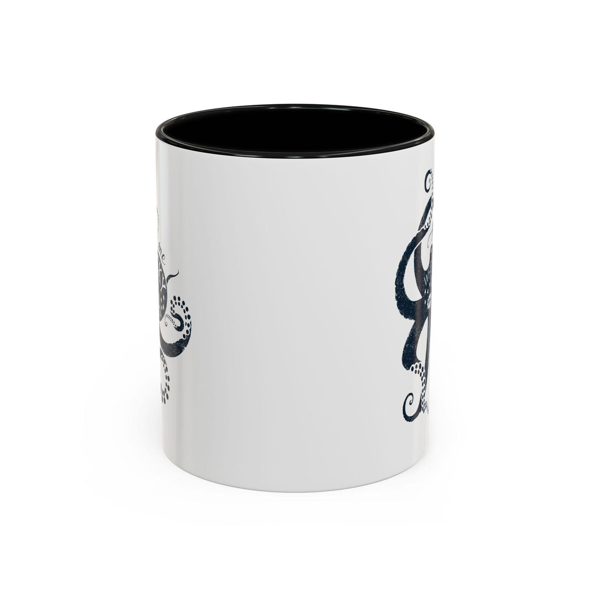 Artistic Octopus Coffee Mug | Ocean-Inspired Ceramic Tea Cup | Whimsical Sea Creature Accent Mug, 11oz & 15oz mugs | Gift for Octopus Lovers