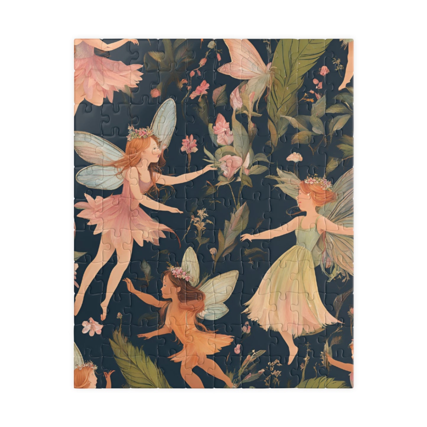 Midnight Fairy Party Puzzle - 110, 252, 520, 1014-piece | Magical Gift for Kids & Adults, Nature Lover Decor, Family Activity