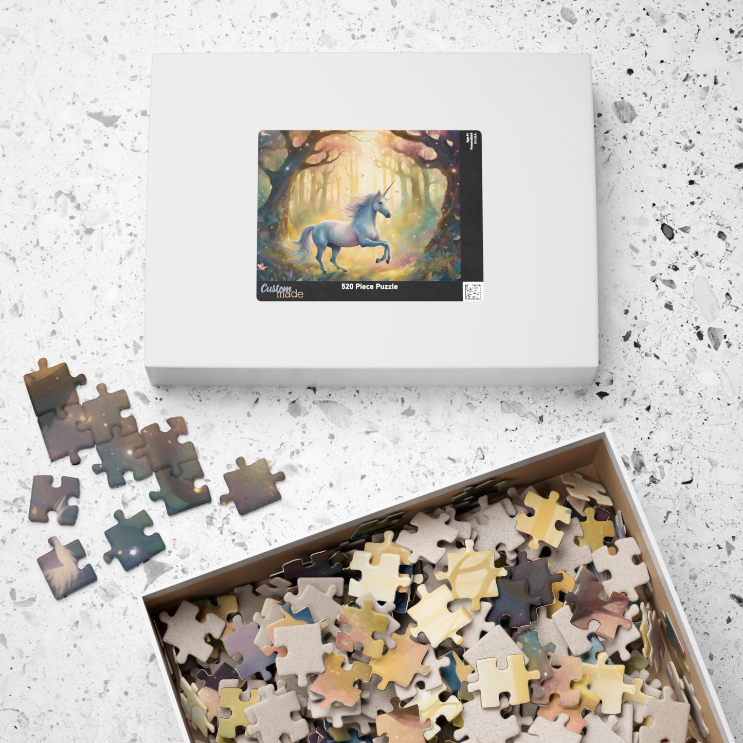 The Unicorns Enchanted Meadow Puzzle (110, 252, 520, 1014-piece)
