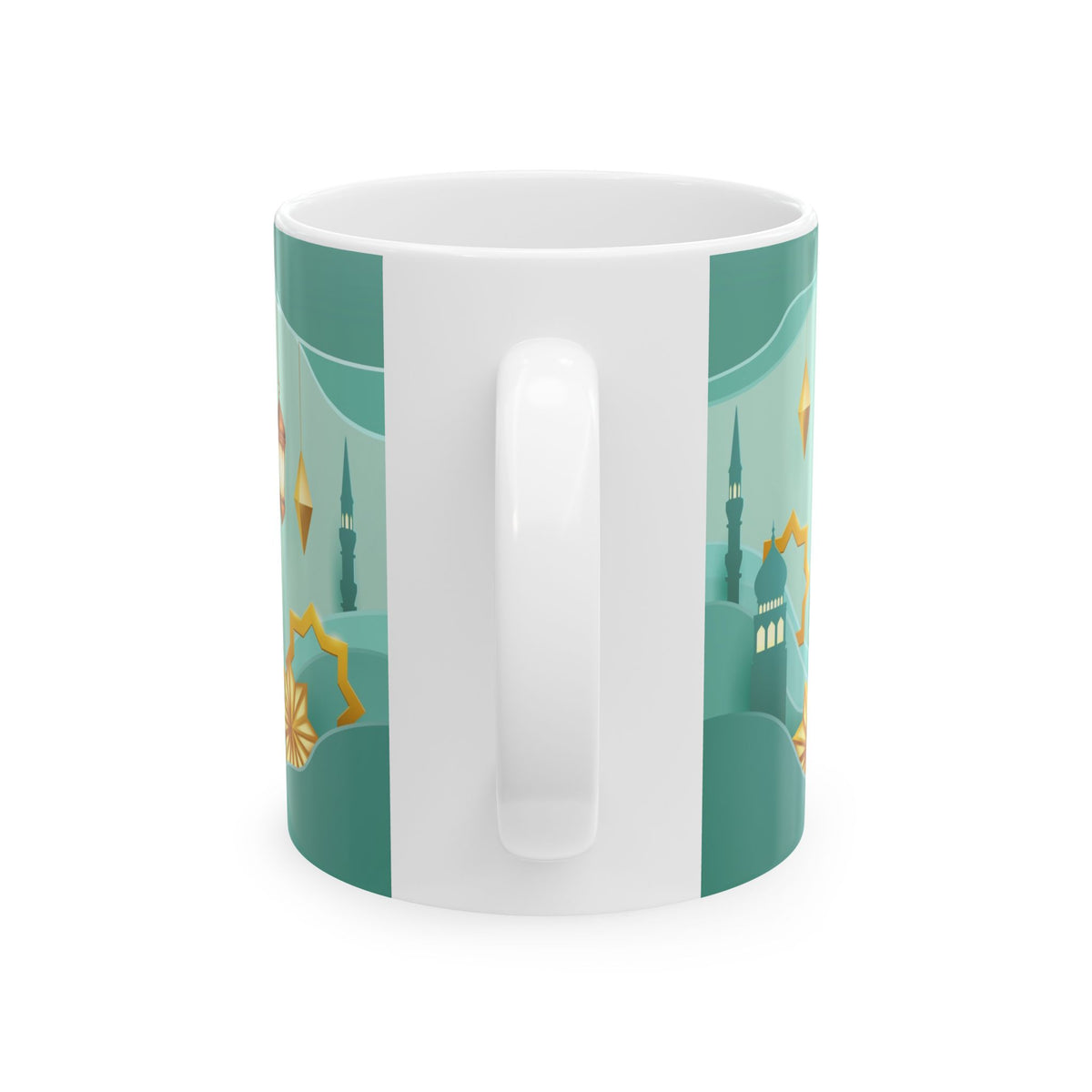 Elegant Ramadan Mug - Celebrate Ramadan, Islamic Gift, Coffee Cup, Eid Celebration, Ceremonial Drinkware