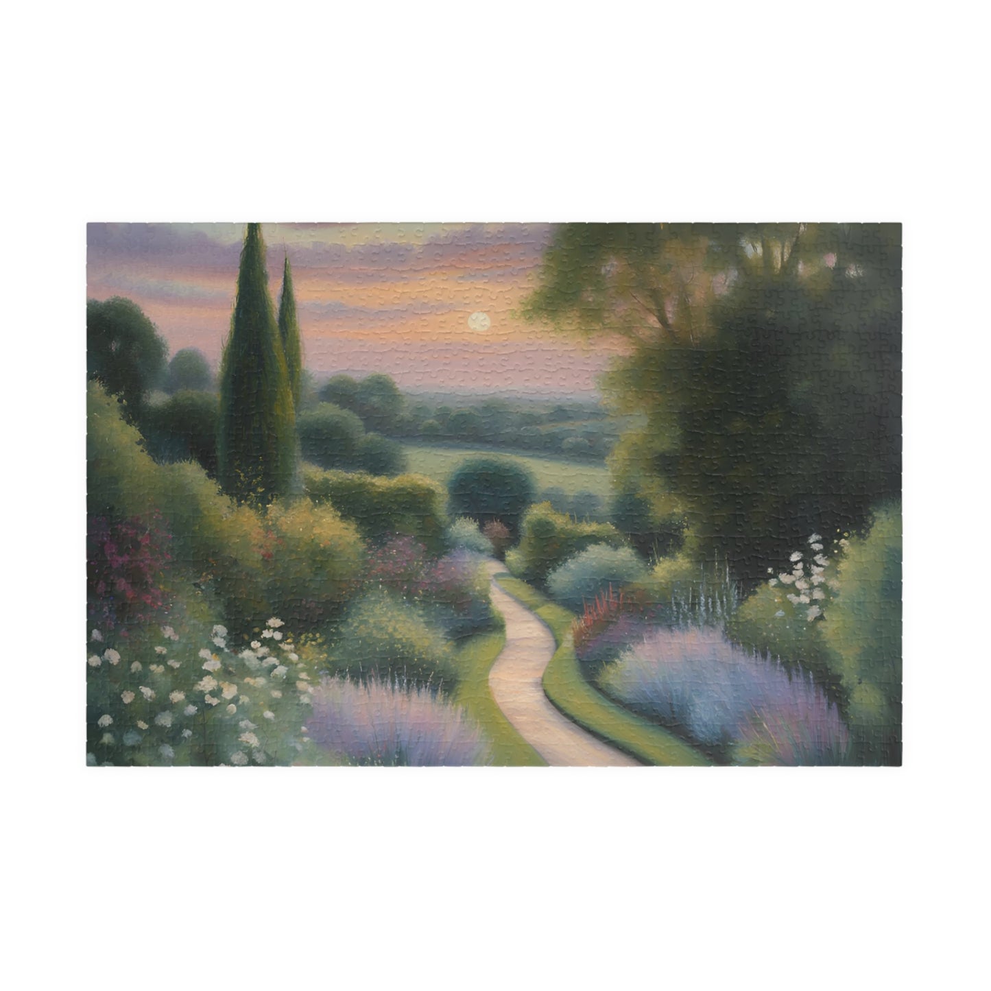 English Countryside Garden Jigsaw, 110 252 520 1014 Piece, Relaxing Hobby, Gift for Gardeners, Spring