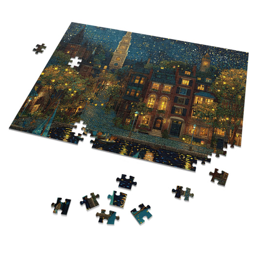 Magical Philly Jigsaw Puzzle with Tin