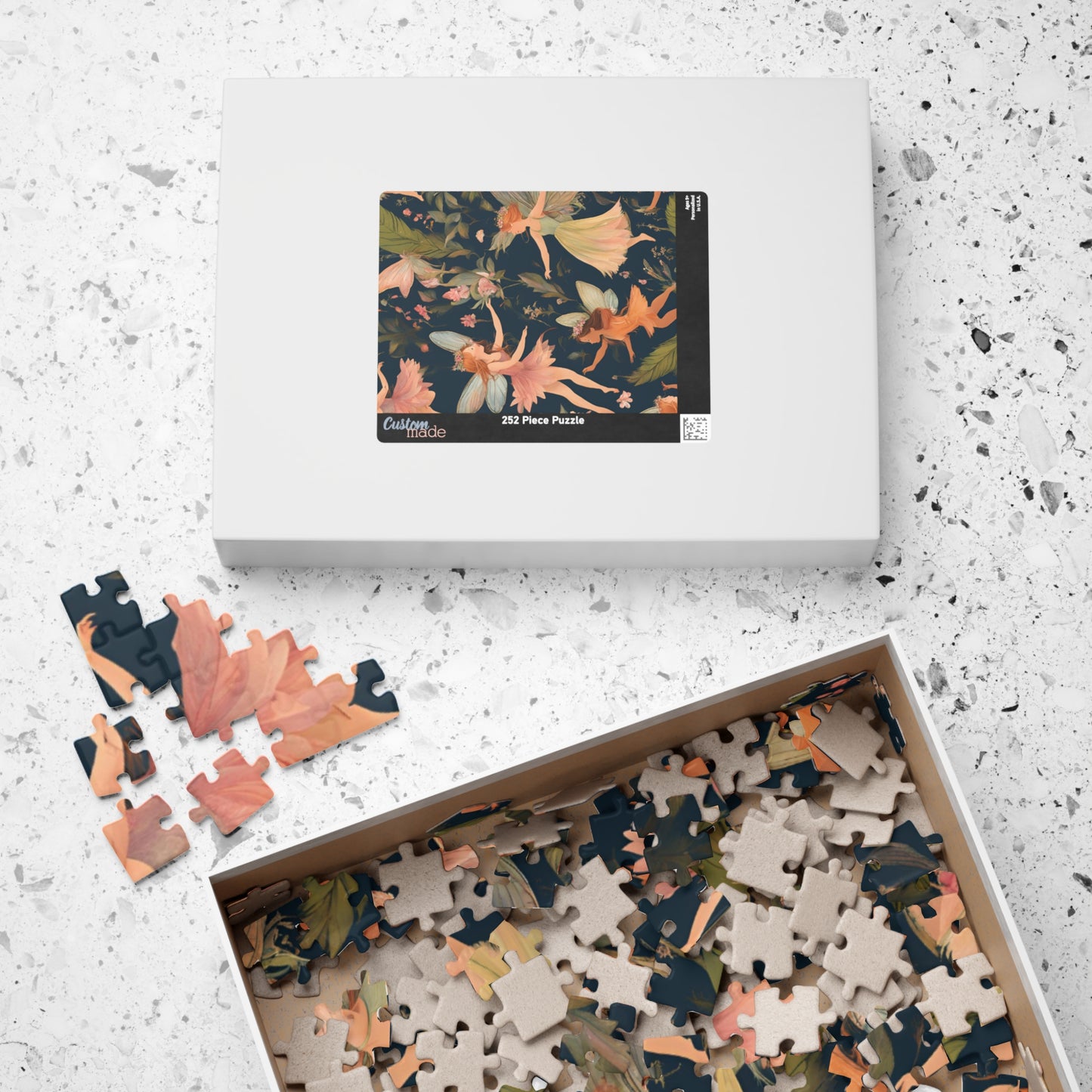 Midnight Fairy Party Puzzle - 110, 252, 520, 1014-piece | Magical Gift for Kids & Adults, Nature Lover Decor, Family Activity