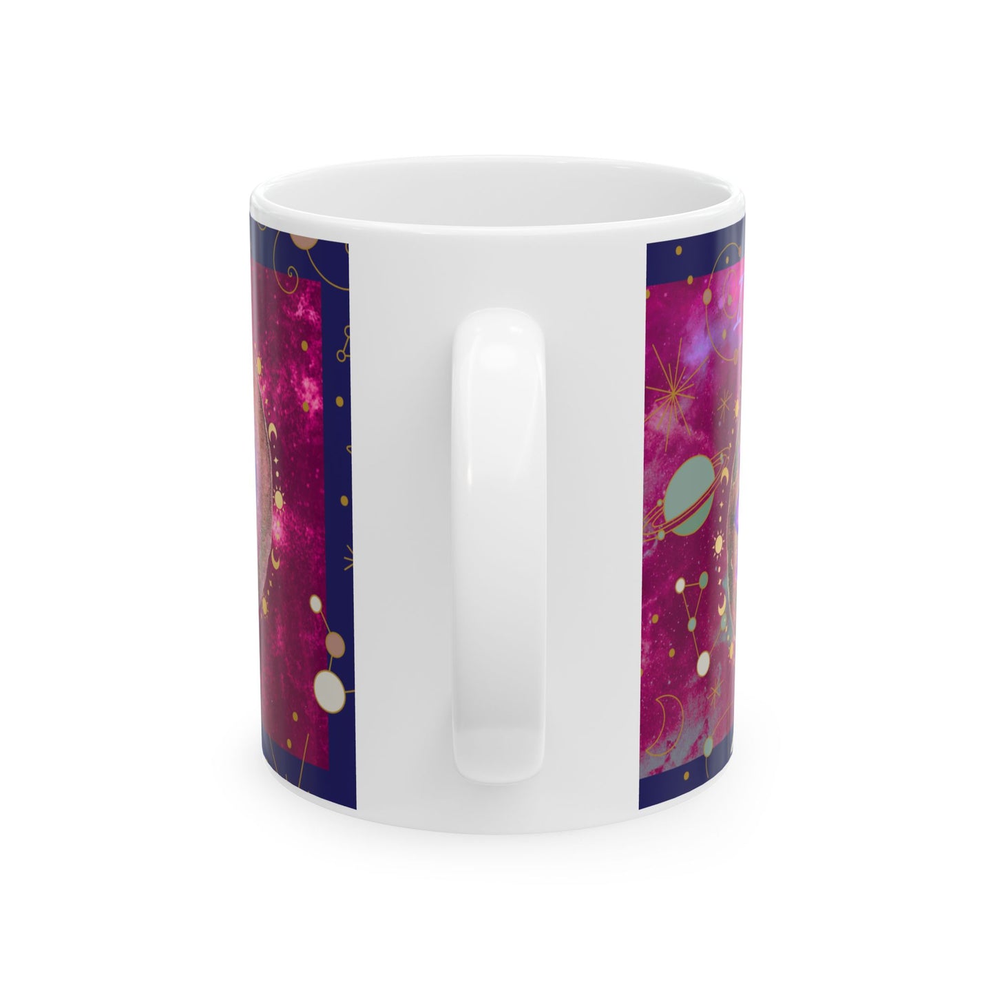 Crown Chakra Mug, Ethereal Chakra Mug Collection, 7th Chakra, Spiritual Mug, I Am Divine,  OM Mug, 11oz, 15oz Mug, Meditation Gift