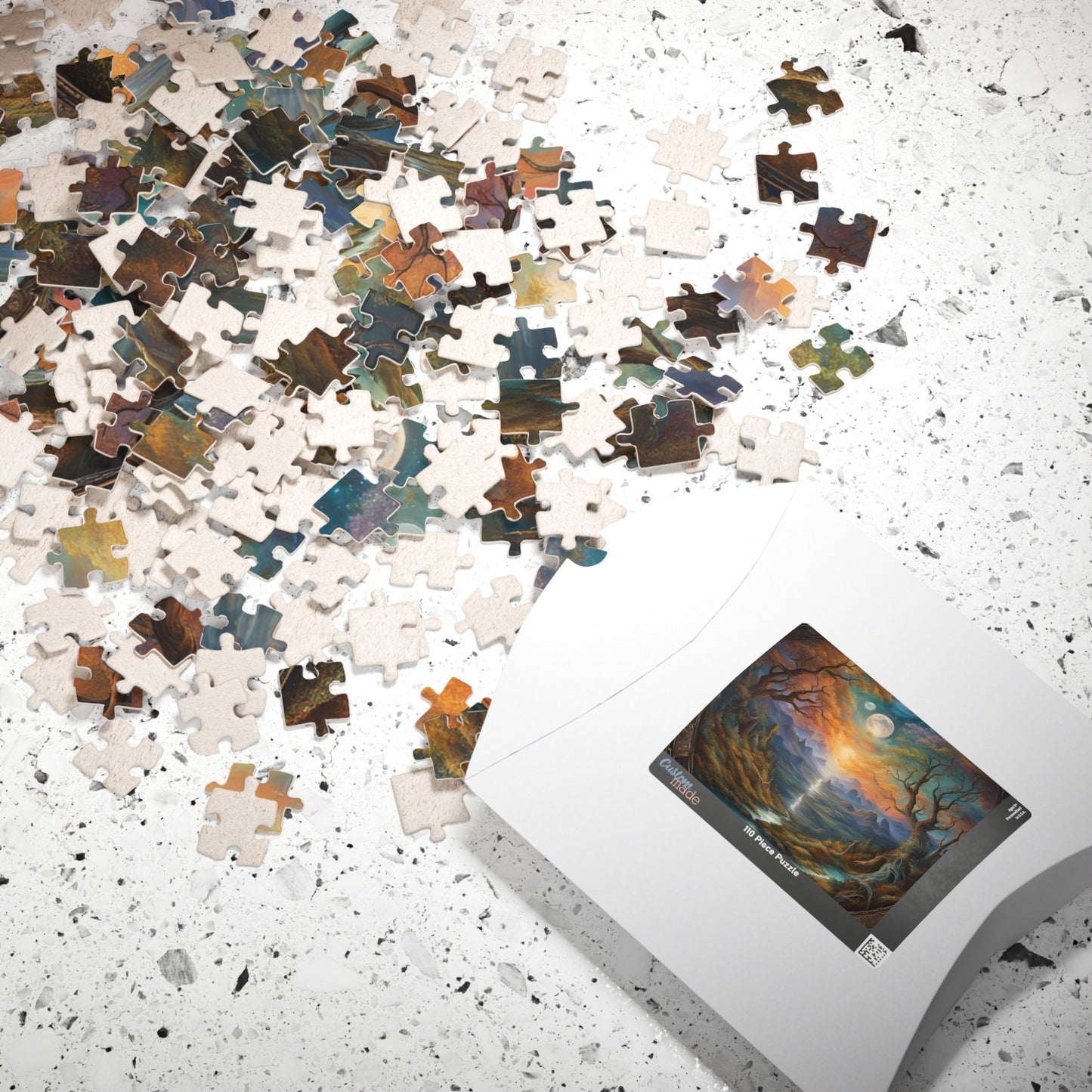 Secrets of the Hidden Realm Puzzle, 110/252/520/1014-piece Jigsaw, Enchanted mystical artwork puzzle