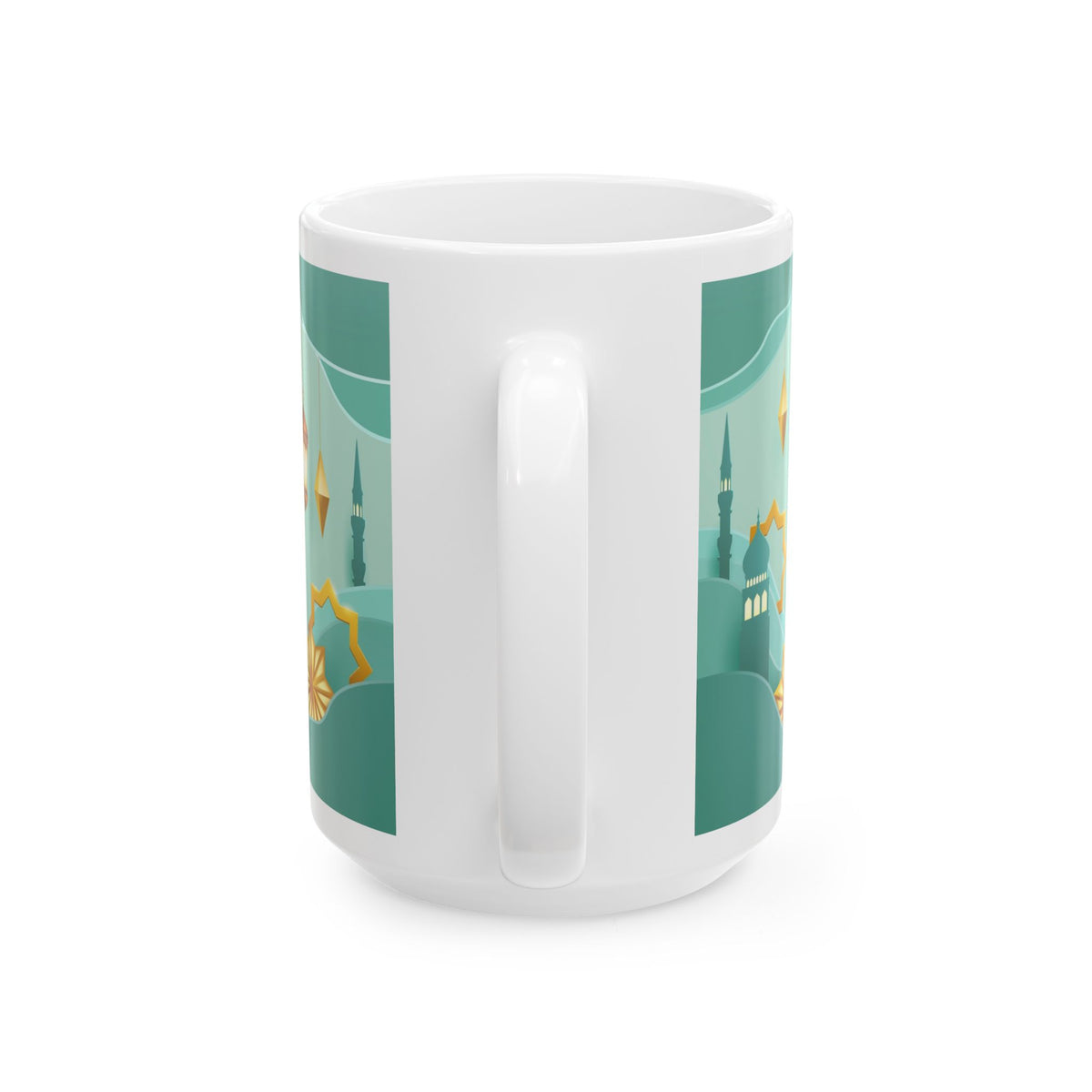 Elegant Ramadan Mug - Celebrate Ramadan, Islamic Gift, Coffee Cup, Eid Celebration, Ceremonial Drinkware