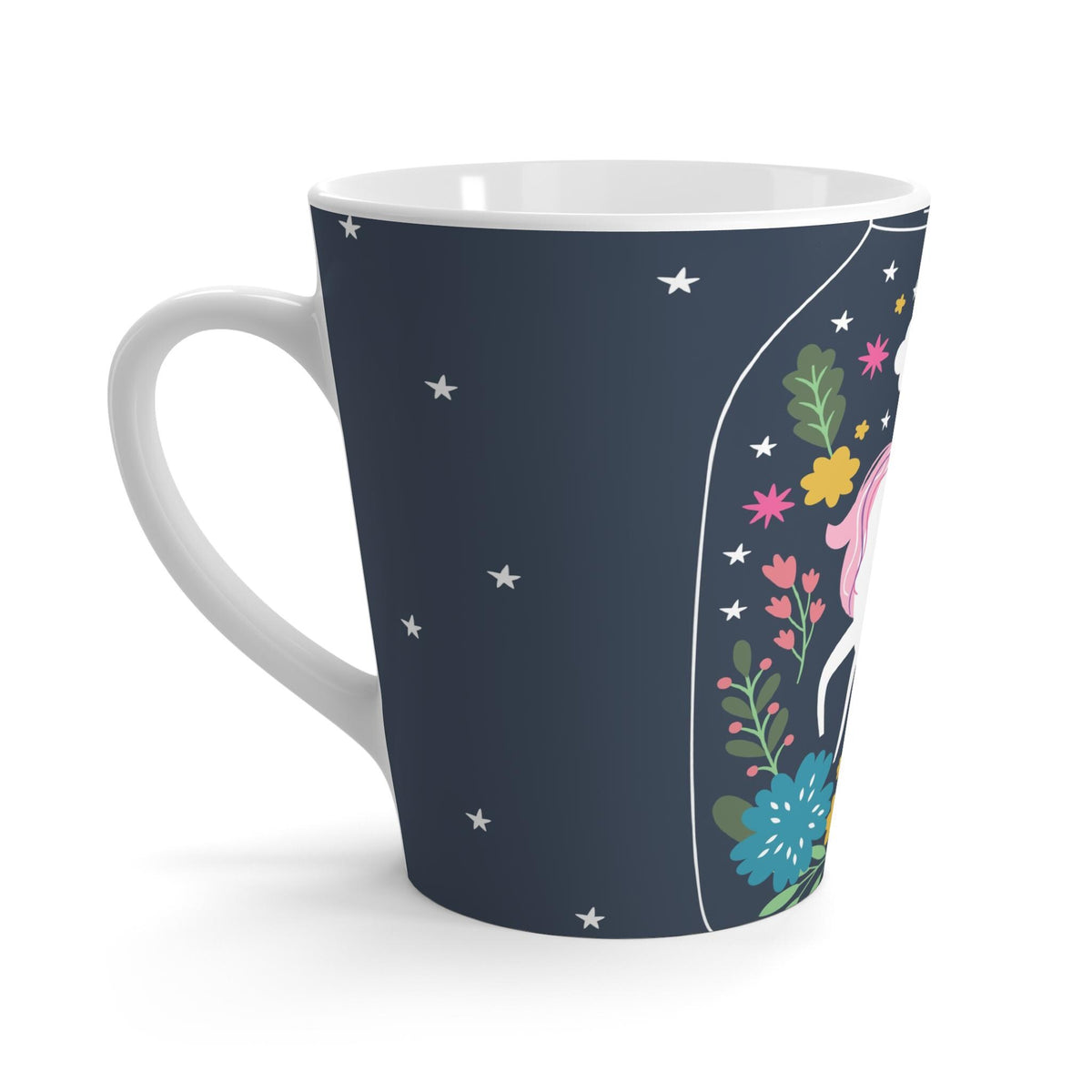 Whimsical Unicorn Latte Mug - Magical Drinkware for Coffee Lovers, Gifts for Unicorn Fans, Cozy Home Decor, Perfect for Birthdays