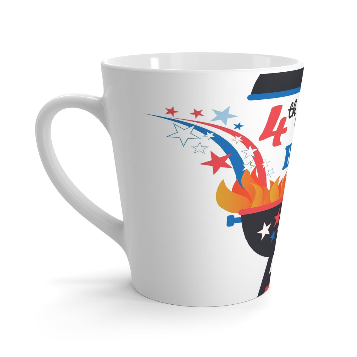 Patriotic Mug, Independence Day Cup, American Flag Coffee Mug, USA Patriotic Kitchen Decor, 4th of July BBQ mug