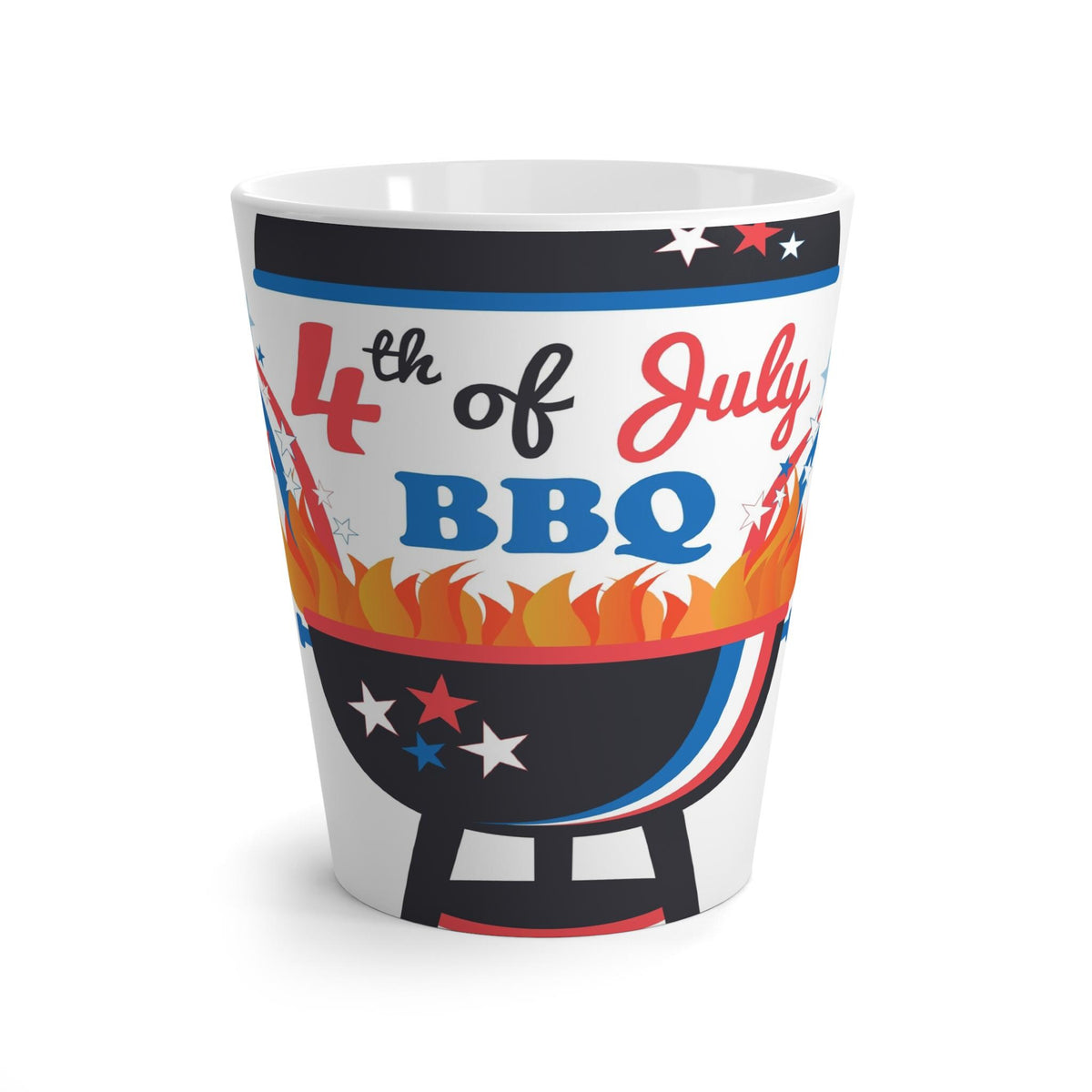 Patriotic Mug, Independence Day Cup, American Flag Coffee Mug, USA Patriotic Kitchen Decor, 4th of July BBQ mug