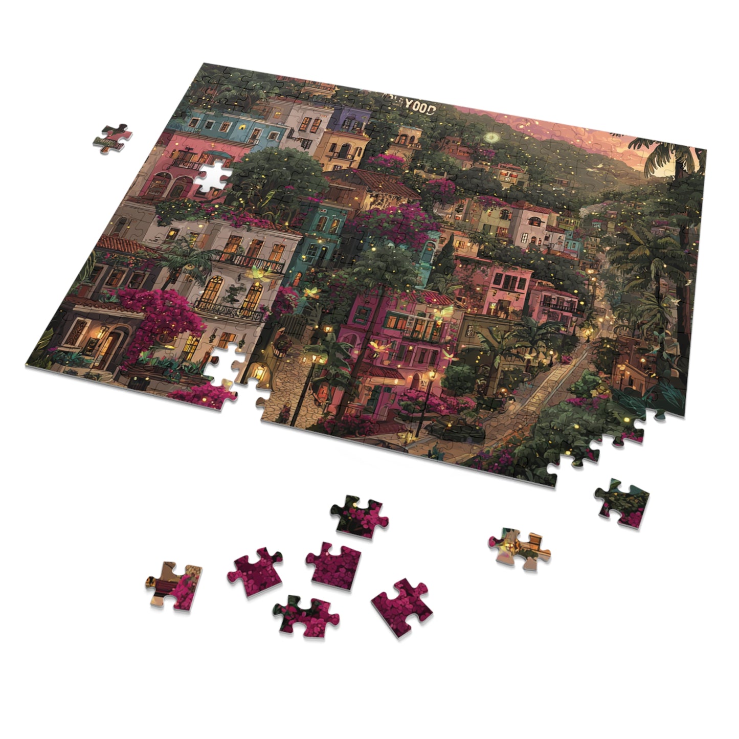 Los Angeles Hollywood Jigsaw Puzzlewith Tin – 500 Piece