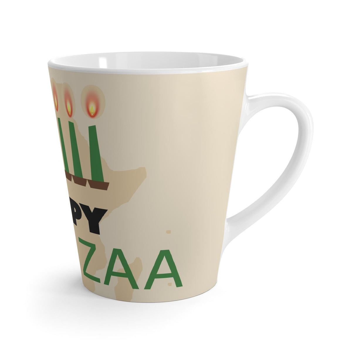 Happy Kwanzaa Ceramic Latte Mug | Festive Drinkware for Holiday Gatherings, Party Favors, Celebration Gifts, Home Decor, Cultural [...]