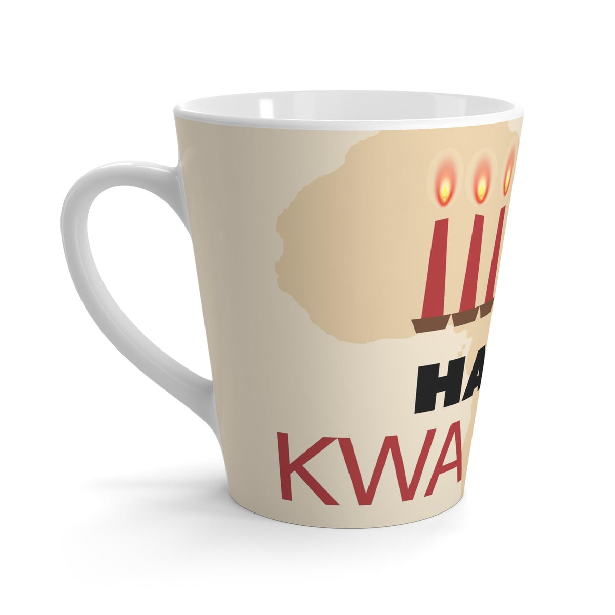 Happy Kwanzaa Ceramic Latte Mug | Festive Drinkware for Holiday Gatherings, Party Favors, Celebration Gifts, Home Decor, Cultural [...]