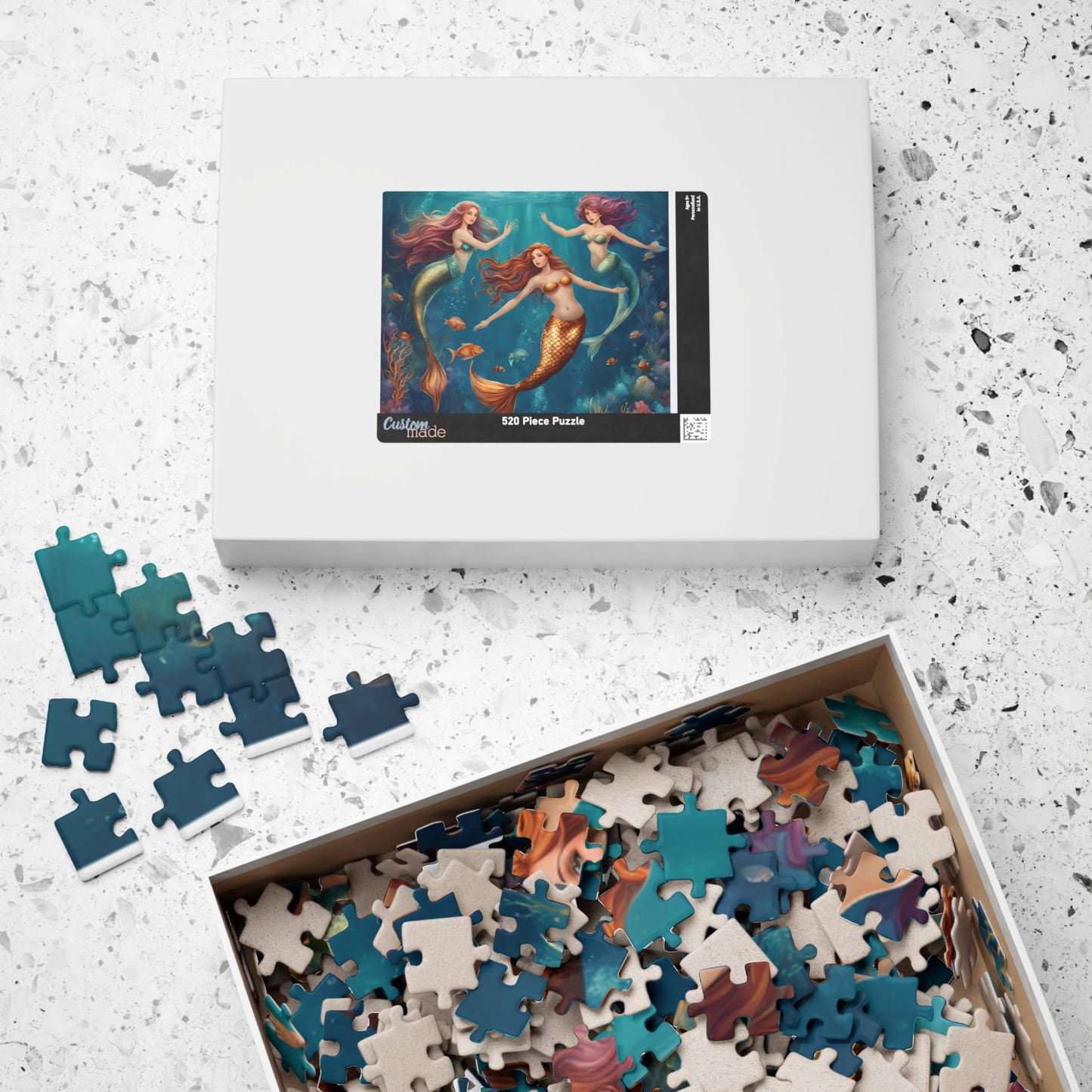 Elegant Mermaids of the Ocean - Enchanting Depths of the Ocean, Ideal Gift for Ocean Lovers