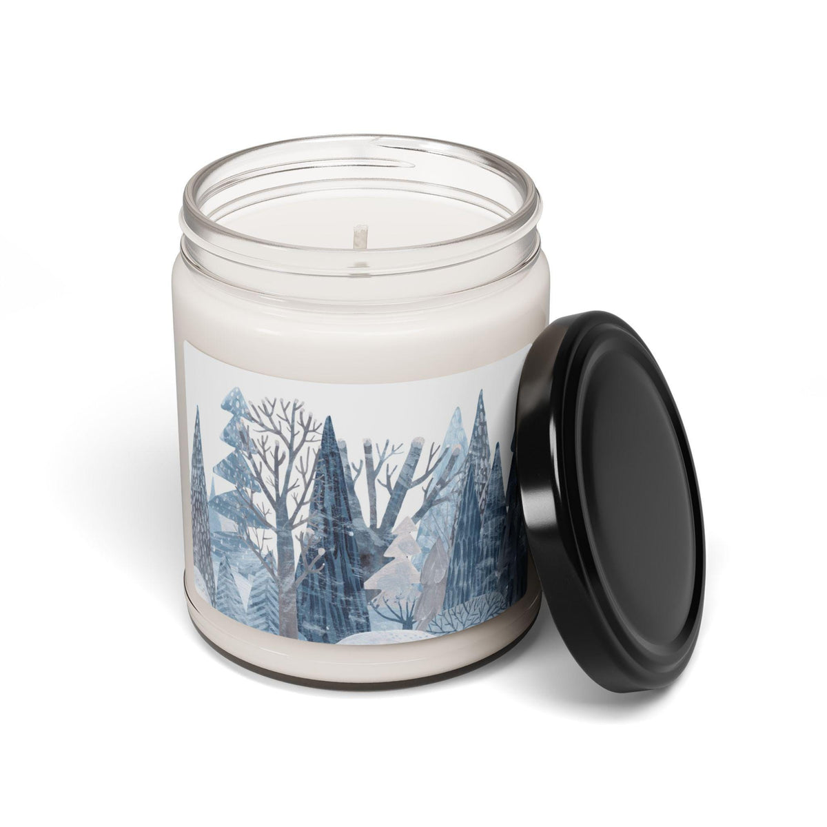 Cozy Winter Wonderland Scented Soy Candle, 9oz | Rustic Home Decor, Holiday Gift, Relaxation, Spa, Aromatherapy