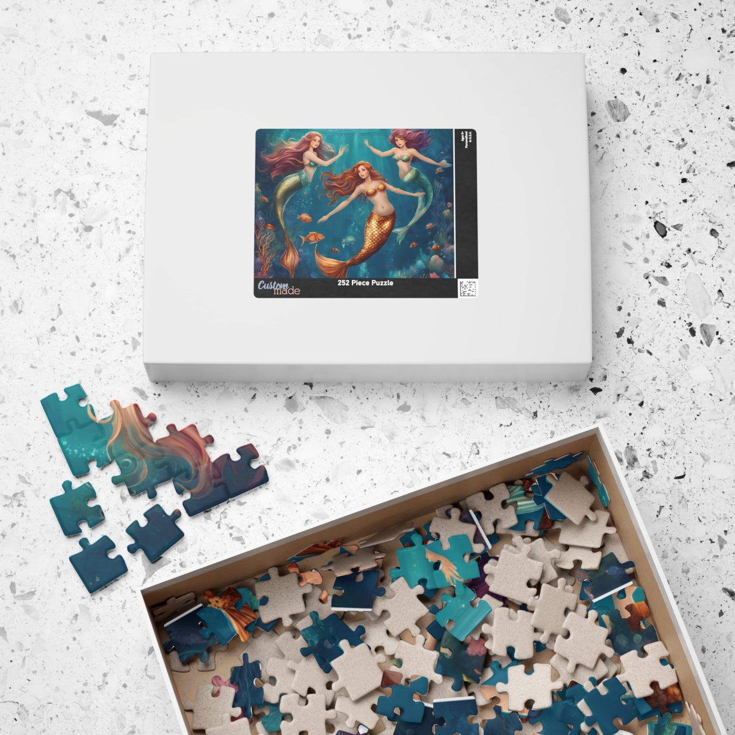 Elegant Mermaids of the Ocean - Enchanting Depths of the Ocean, Ideal Gift for Ocean Lovers