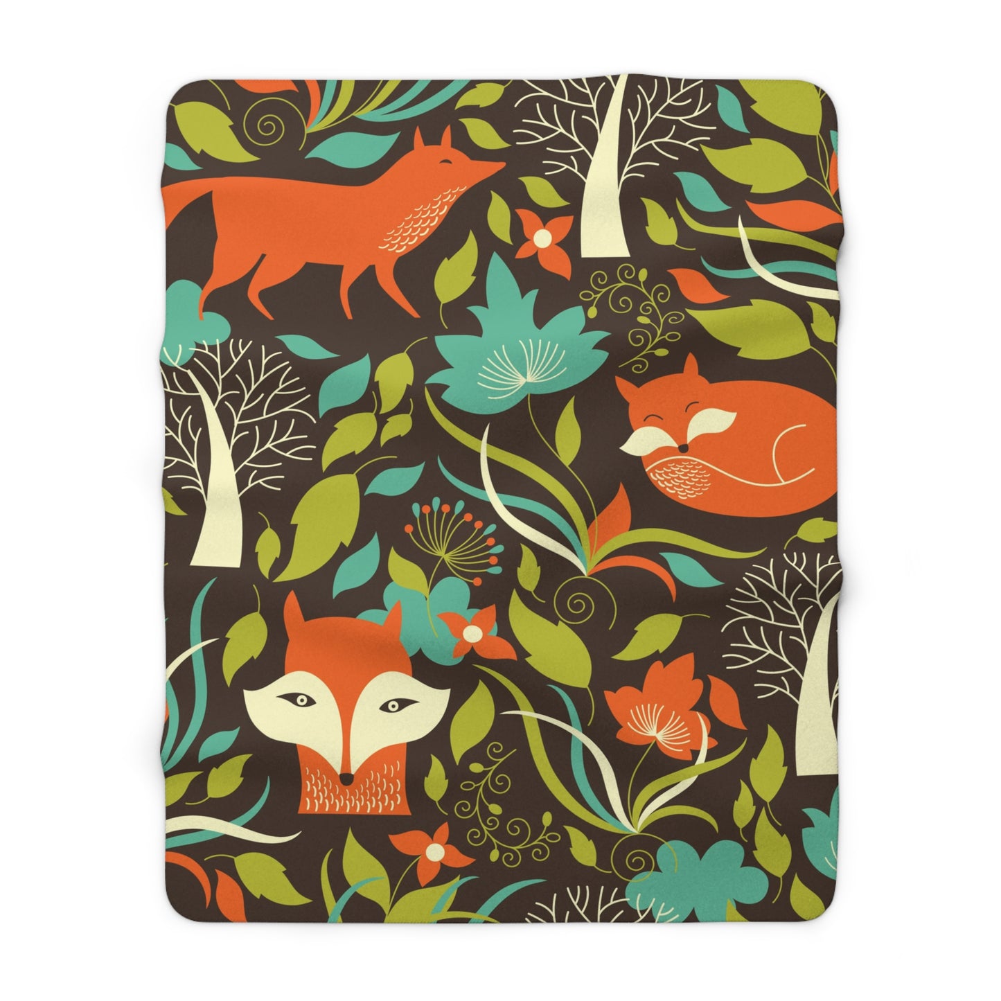 Fox Meadow Sherpa Blanket