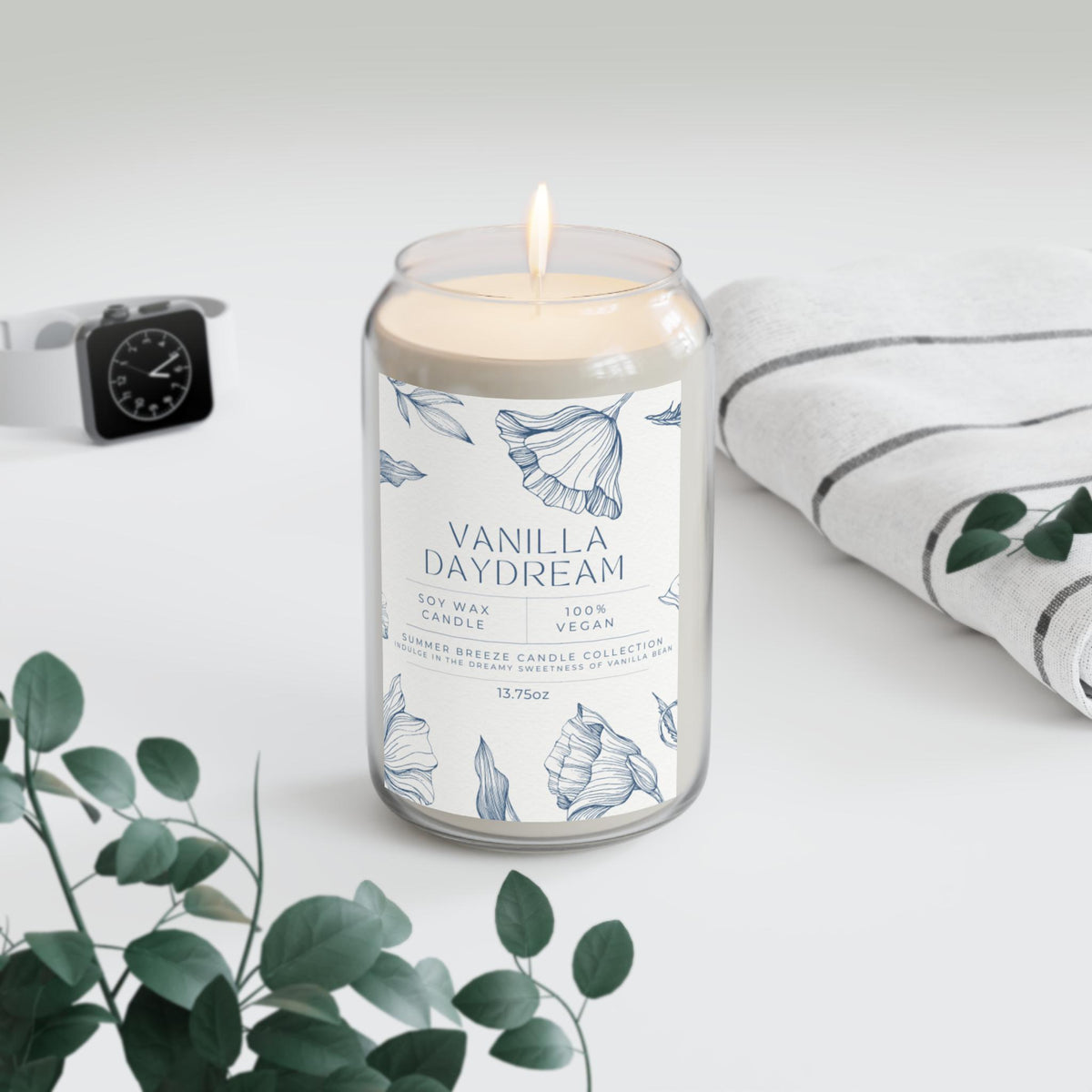 Summer Breeze Candle Collection | 13.75oz Soy Candles | Hand-Poured & Eco-Friendly, Perfect Candle Gifts