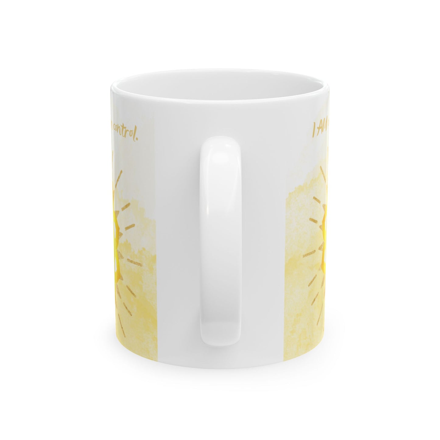 Solar Plexus Chakra Mug, Ethereal Chakra  Mug Collection, Third Chakra, Confidence & Empowerment Mug, Spiritual Gift, 11oz, 15oz Mugs