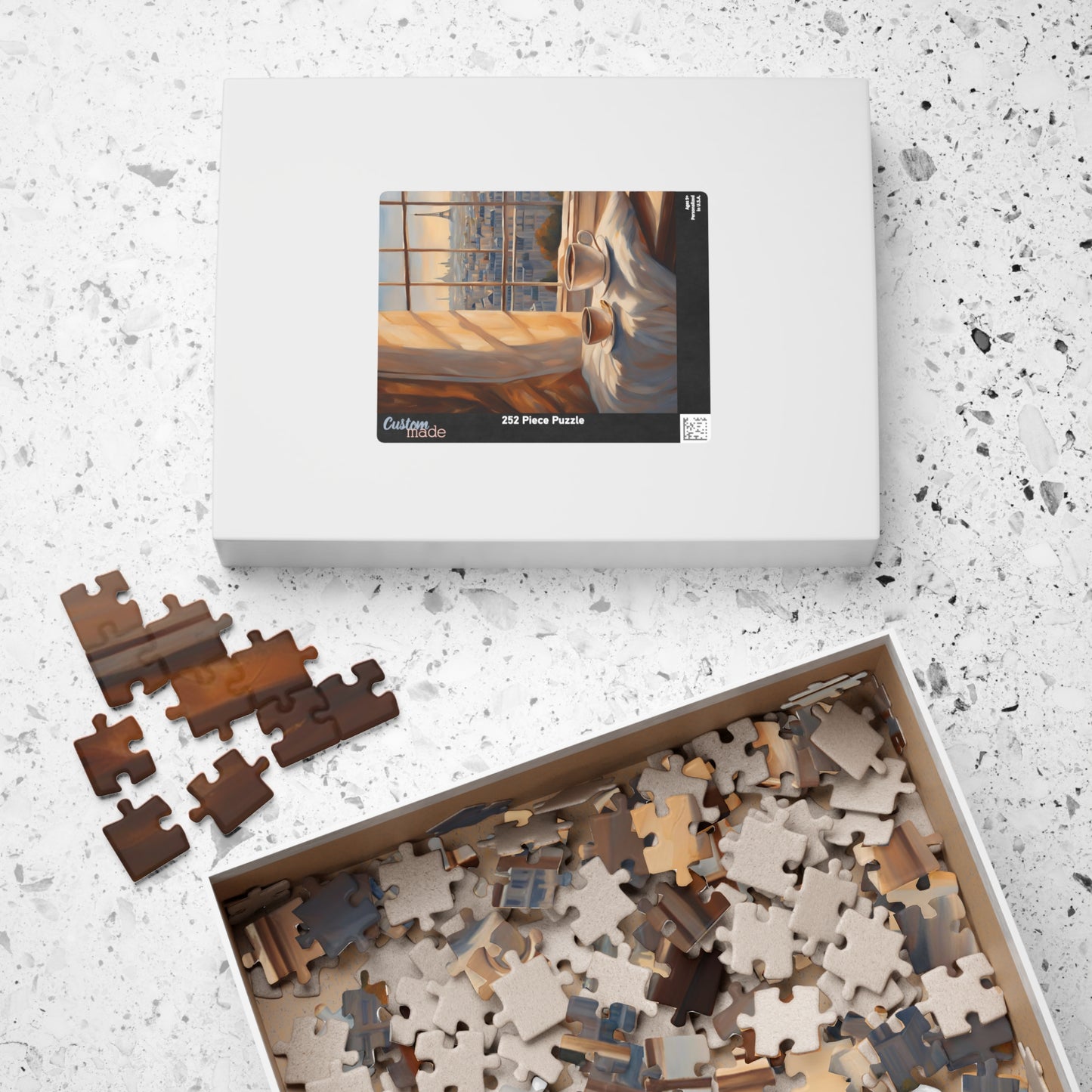 Coffee in Bed in Paris Puzzle