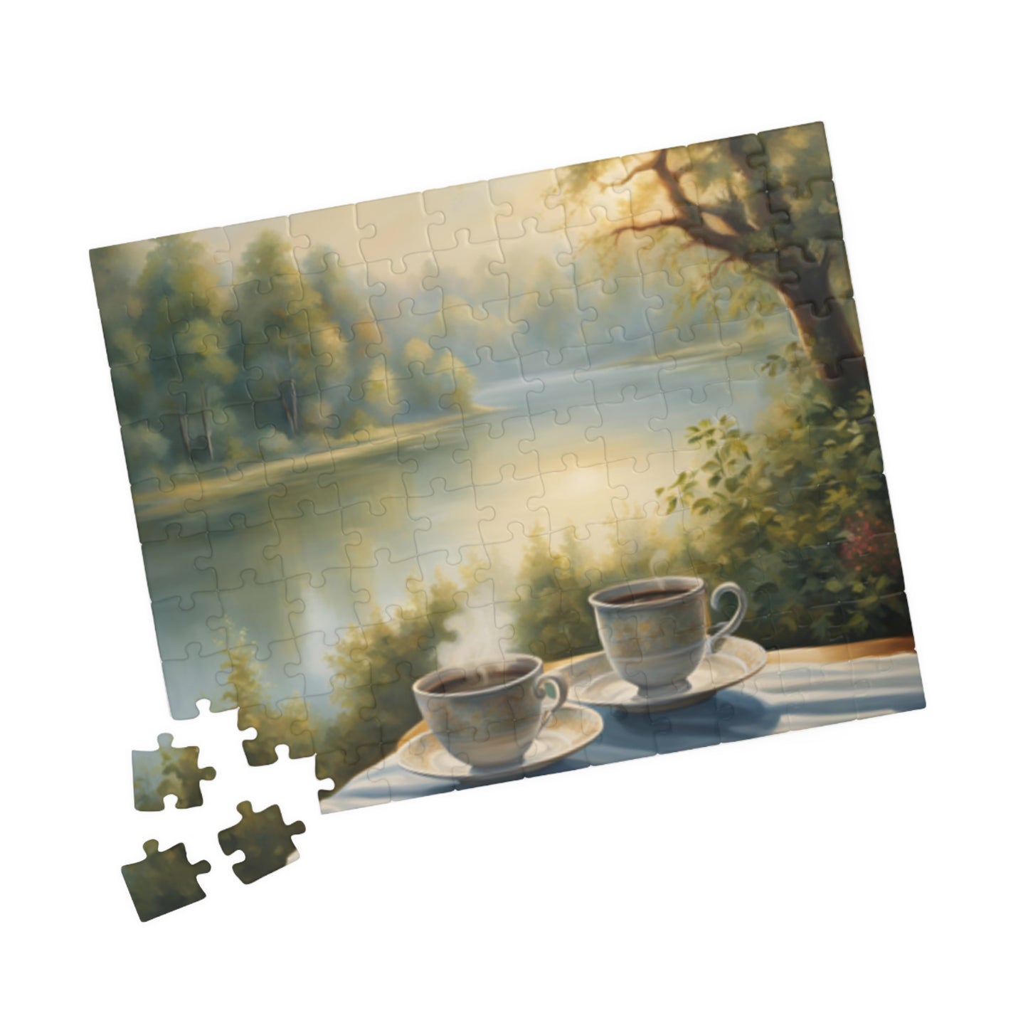 Coffee by the Lake Puzzle