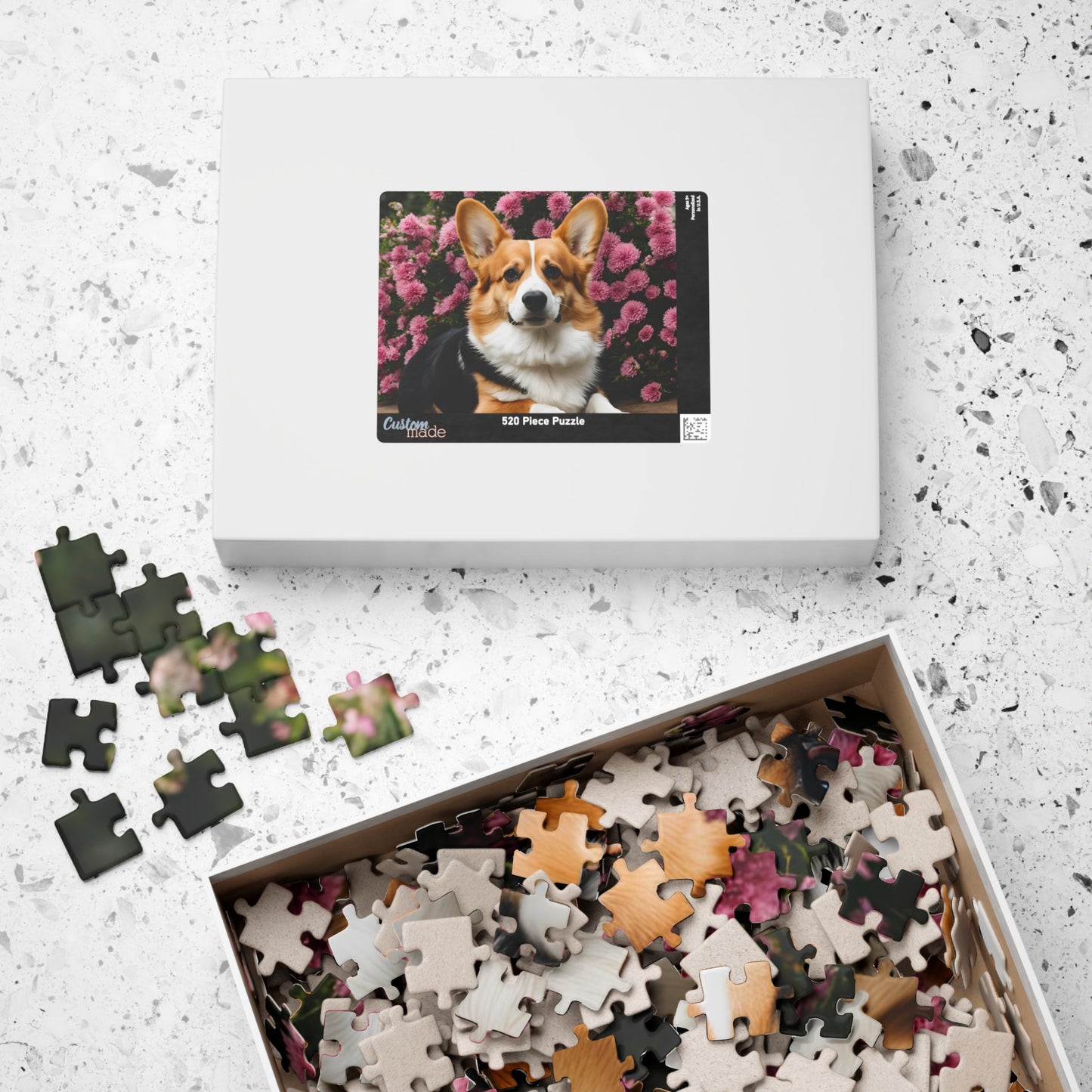 Corgi Puzzle - Relaxing Pet Jigsaw for Dog Lovers, Family Fun, Gift for Pet Owners, Art Puzzle, Home Decor