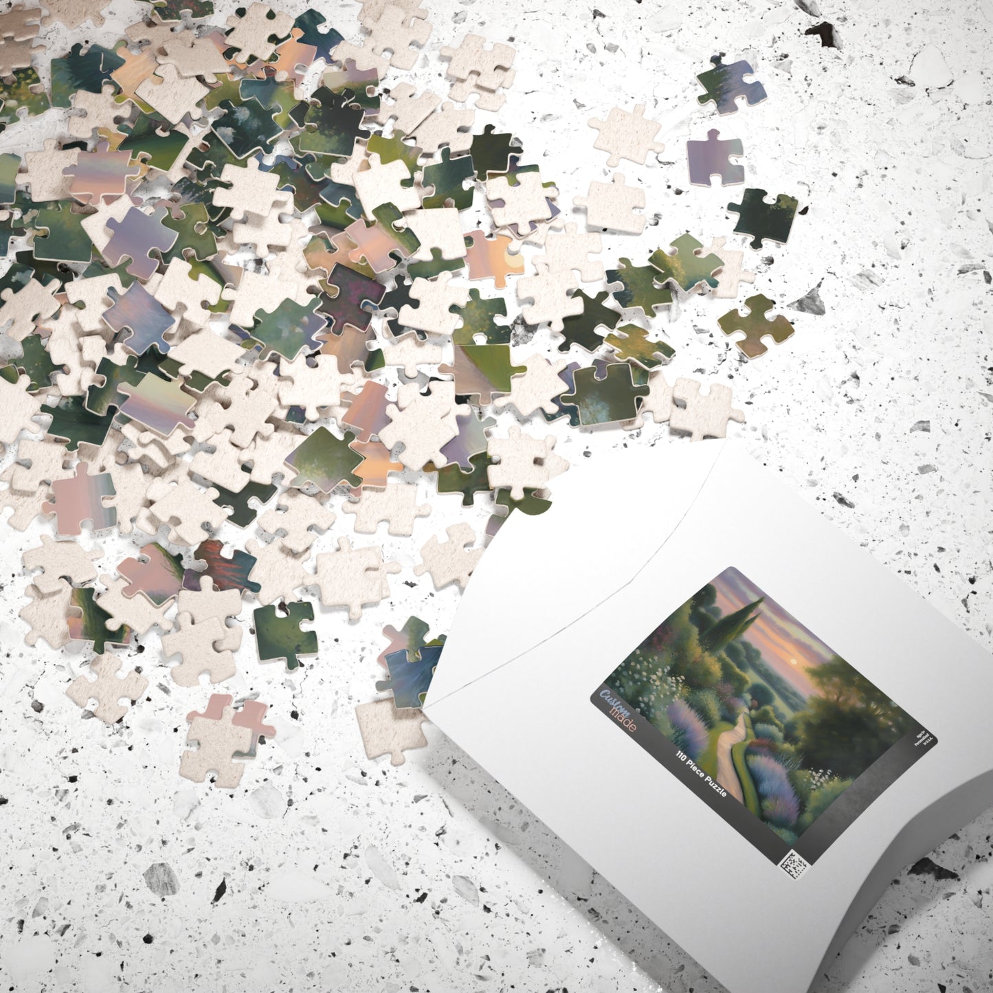 English Countryside Garden Jigsaw, 110 252 520 1014 Piece, Relaxing Hobby, Gift for Gardeners, Spring