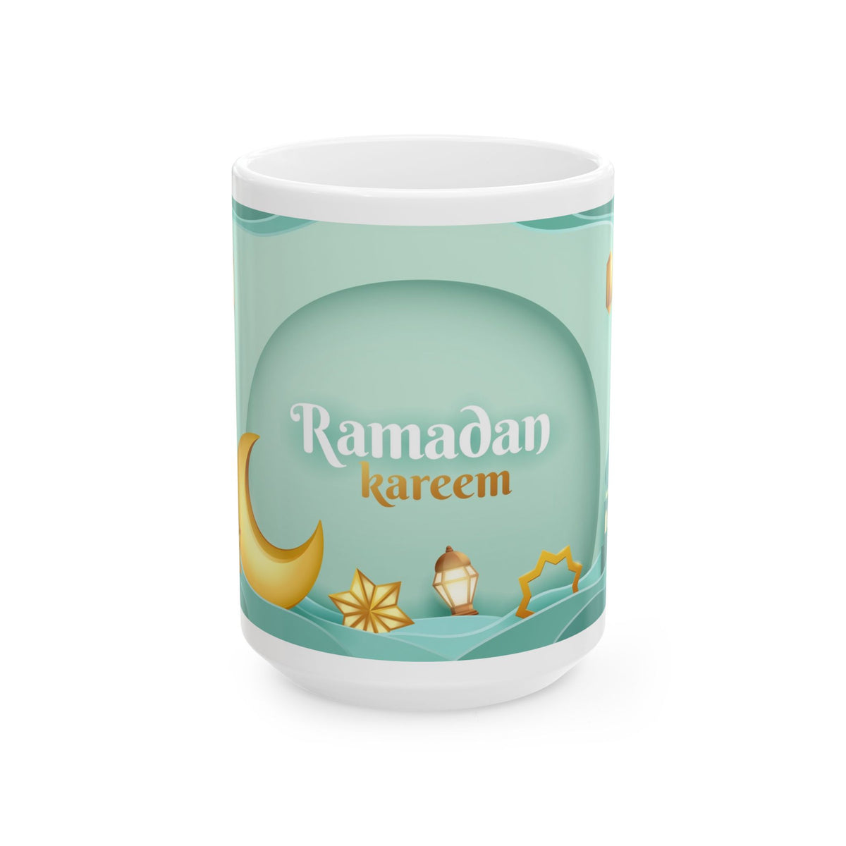 Elegant Ramadan Mug - Celebrate Ramadan, Islamic Gift, Coffee Cup, Eid Celebration, Ceremonial Drinkware