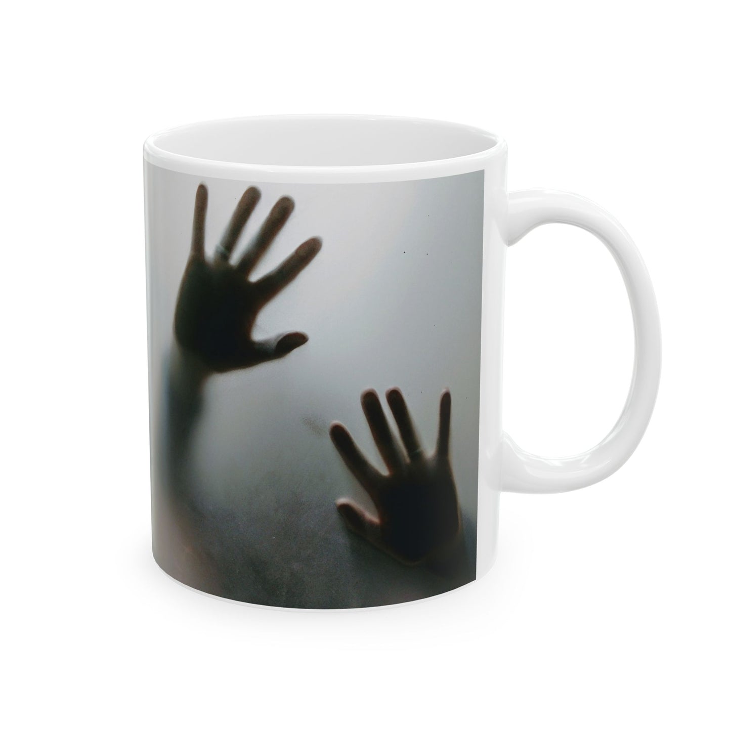 Trapped Souls Mug, Mystical Hands Mug, Spooky Ceramic Coffee & Tea Mug, Gothic Halloween Gift, 11oz and 15oz mugs