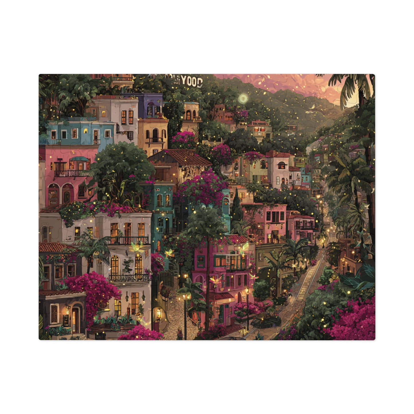 Los Angeles Hollywood Jigsaw Puzzlewith Tin – 500 Piece