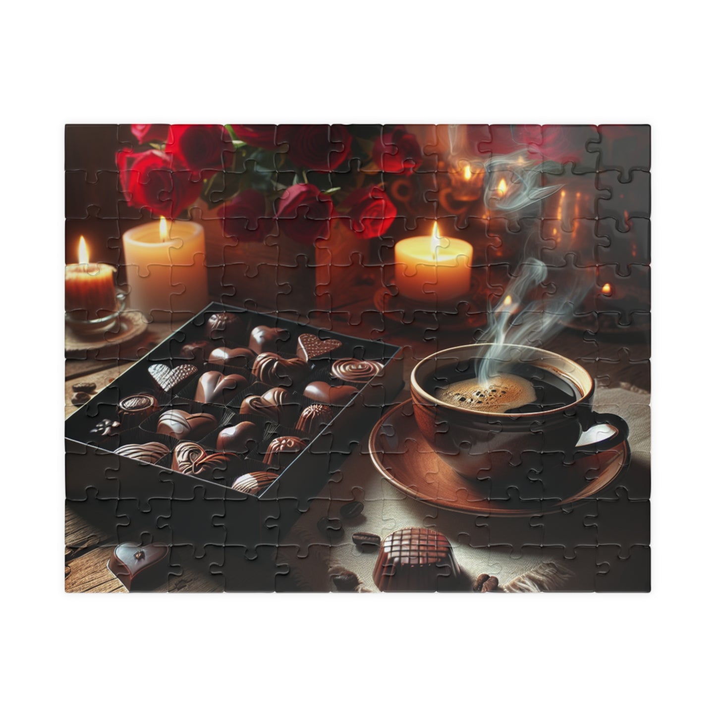 Coffee and Chocolate on Valentine's Day Puzzle