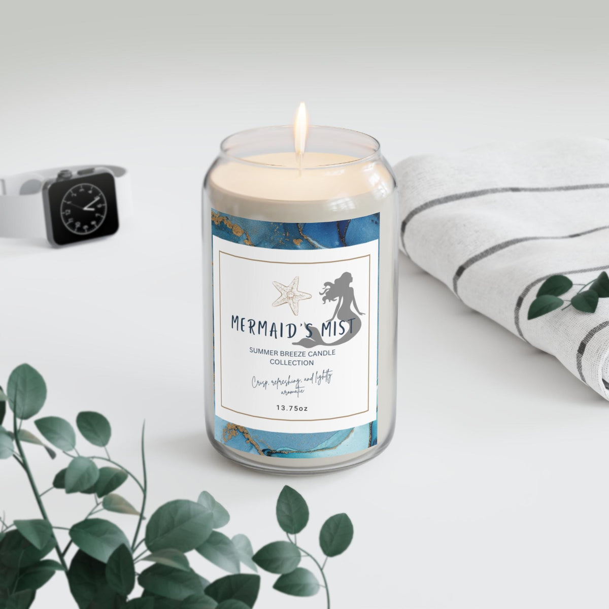 Summer Breeze Candle Collection | 13.75oz Soy Candles | Hand-Poured & Eco-Friendly, Perfect Candle Gifts