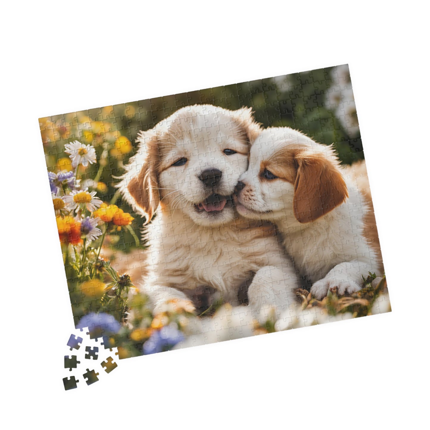 Puppy Snuggle Party: Playful Pups & Smiles Puzzle - Perfect Gift for Dog Lovers, Family Bonding, Cozy Nights, Birthday Presents, Holiday Fun