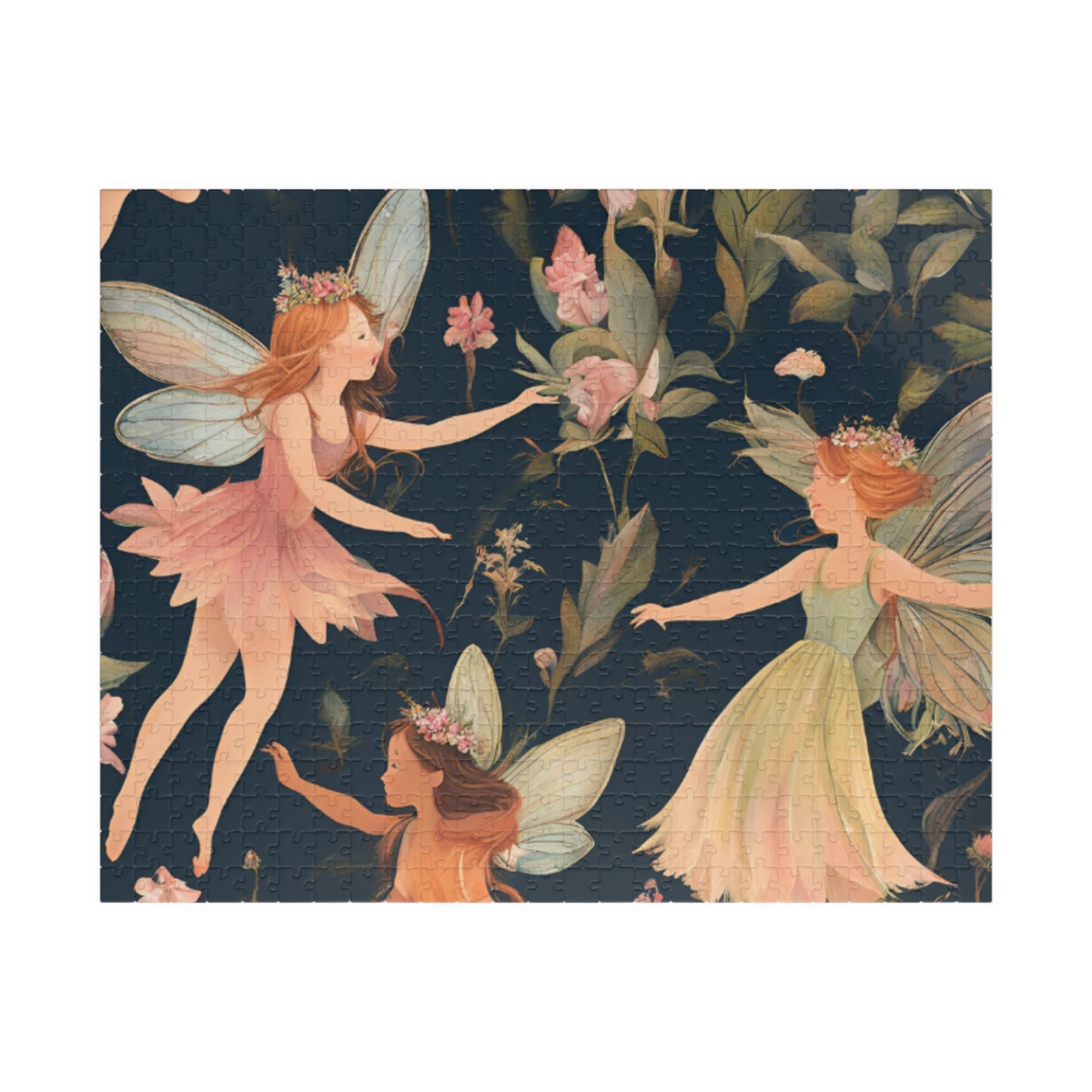 Midnight Fairy Party Puzzle - 110, 252, 520, 1014-piece | Magical Gift for Kids & Adults, Nature Lover Decor, Family Activity
