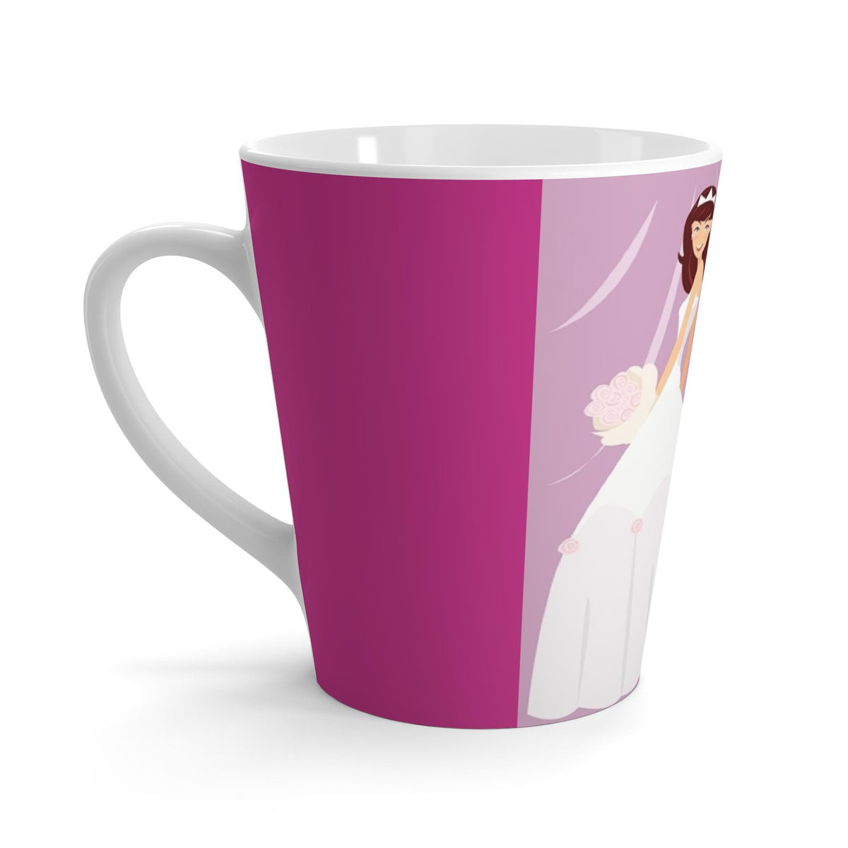 Bride's Latte Mug, Wedding Gift, Bridal Shower Keepsake, Cute Mug for Newlyweds, Personalized Bridal Mug, Bride Tribe Gifts