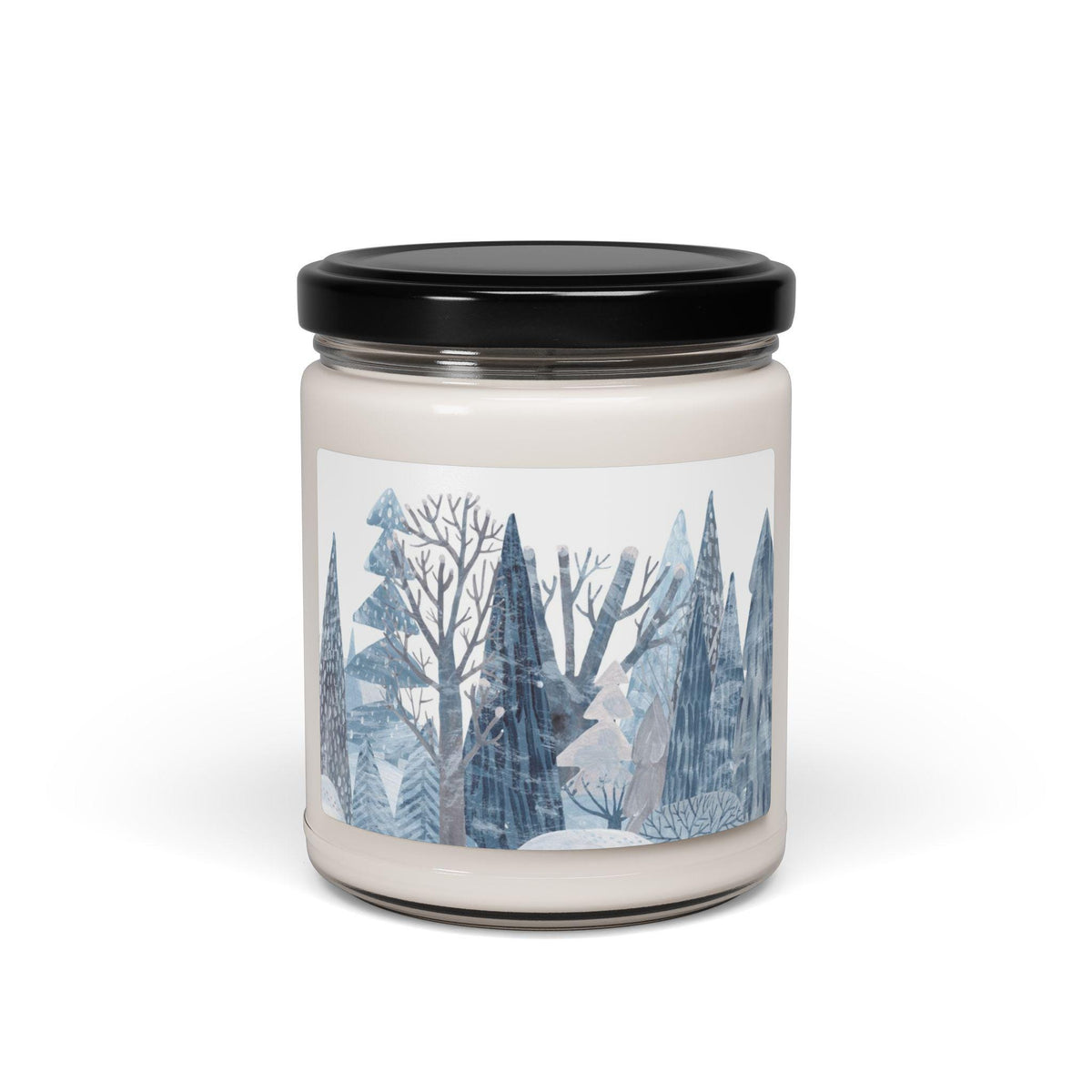 Cozy Winter Wonderland Scented Soy Candle, 9oz | Rustic Home Decor, Holiday Gift, Relaxation, Spa, Aromatherapy