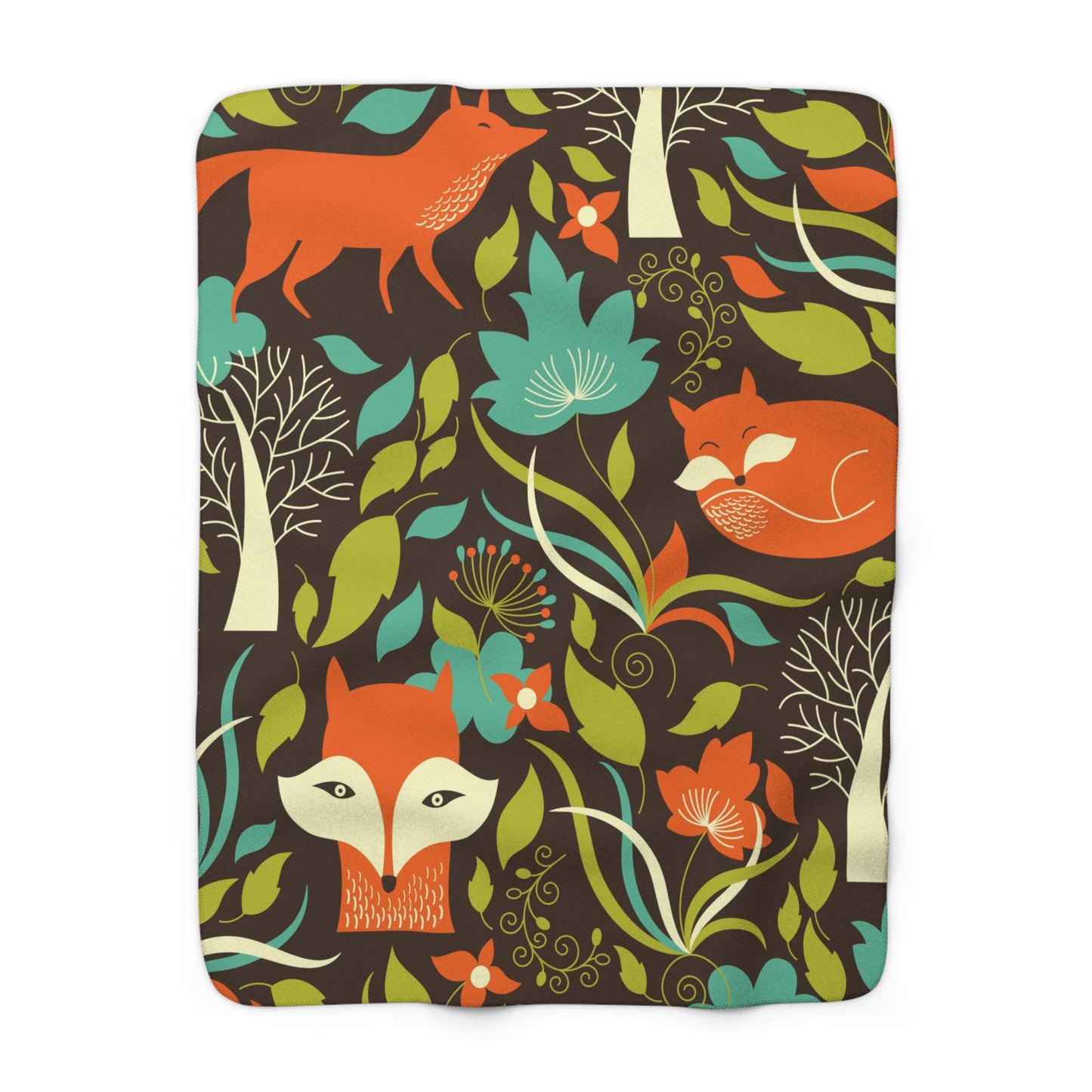 Fox Meadow Sherpa Blanket
