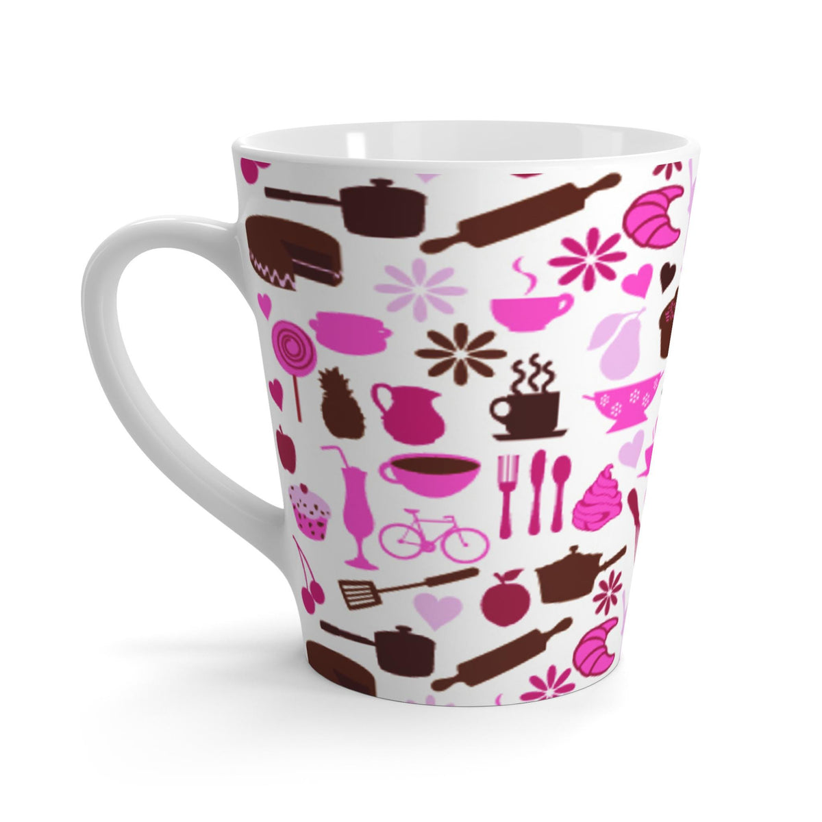 Baking Lovers Mug, Whimsical Coffee Cup for Bakers, Perfect Gift for Kitchen Enthusiasts and Sweet Treat Fans, 12oz