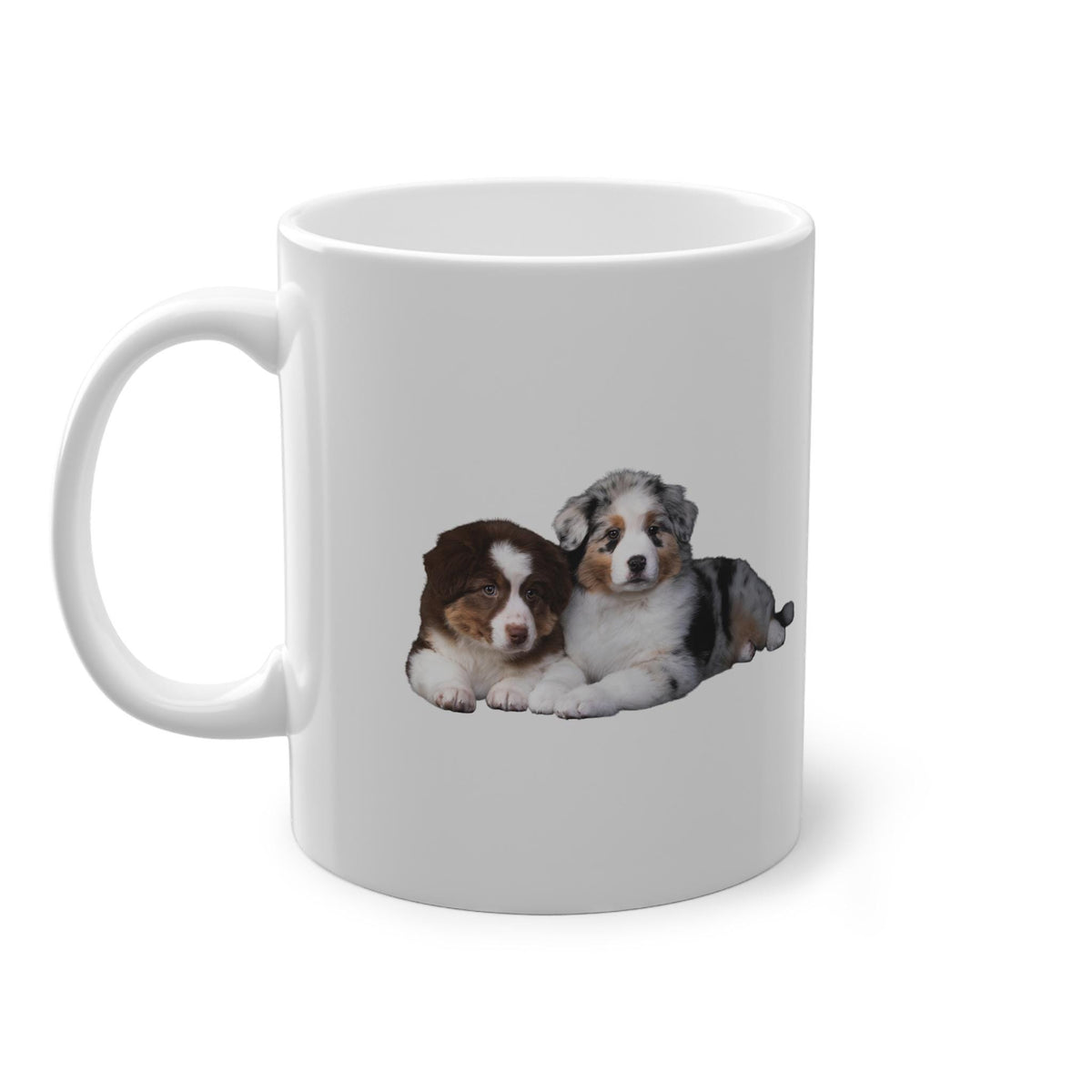 Australian Shepherd Mug | Cute Dog Coffee & Tea Cup for Aussie Lovers, 11oz Ceramic Mug, Aussie Lover Gift