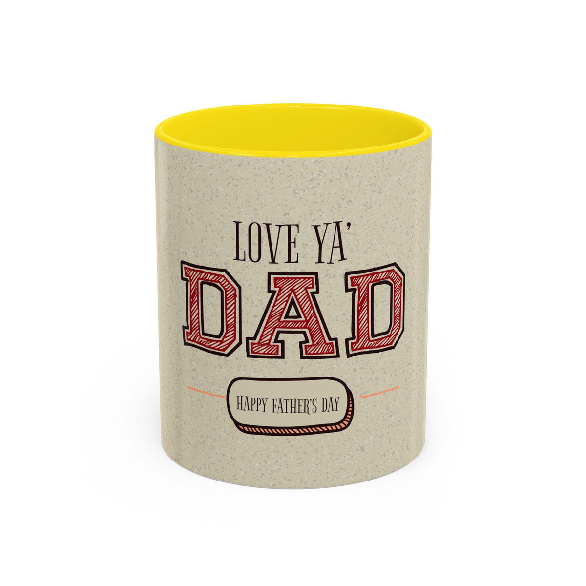Accent Coffee Mug for Dad - Father's Day Gift, Personalized Gifts for Dad, Unique Coffee Cup, Tea Mug, Dad Appreciation