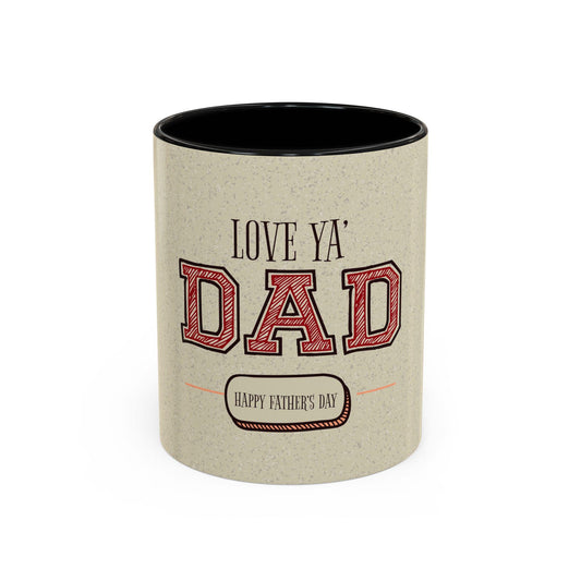 Accent Coffee Mug for Dad - Father's Day Gift, Personalized Gifts for Dad, Unique Coffee Cup, Tea Mug, Dad Appreciation