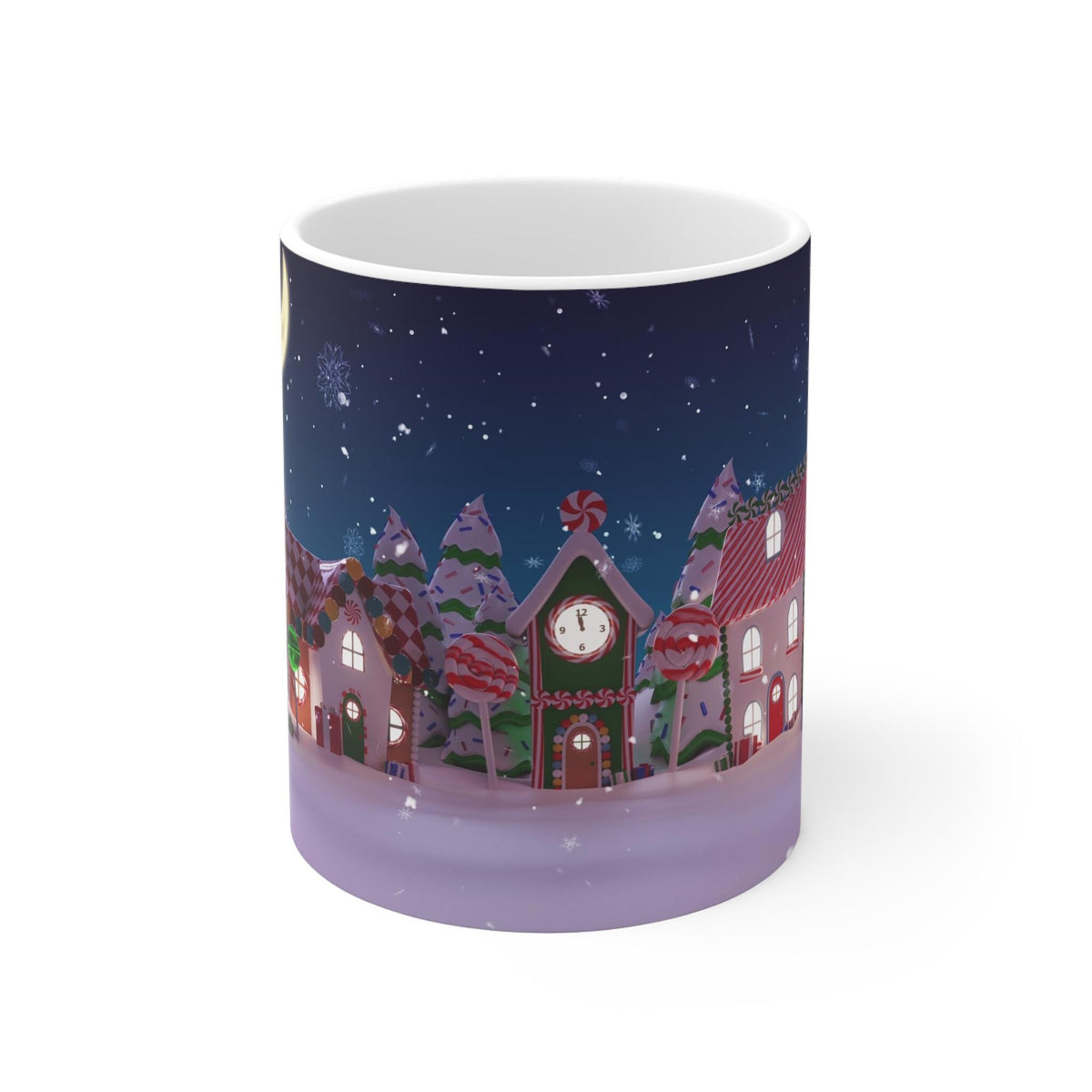 Cozy Christmas Mug - Winter Wonderland Coffee Cup, Holiday Gift, Seasonal Decor, Cute Hot Chocolate Mug, Festive Drinkware