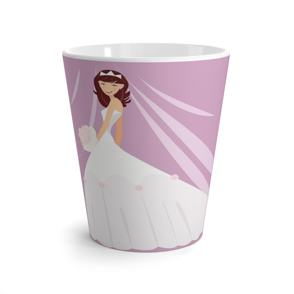 Bride's Latte Mug, Wedding Gift, Bridal Shower Keepsake, Cute Mug for Newlyweds, Personalized Bridal Mug, Bride Tribe Gifts